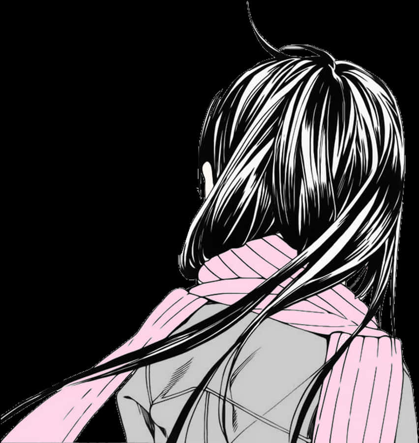 Profile View na Estilo Manga Wallpaper