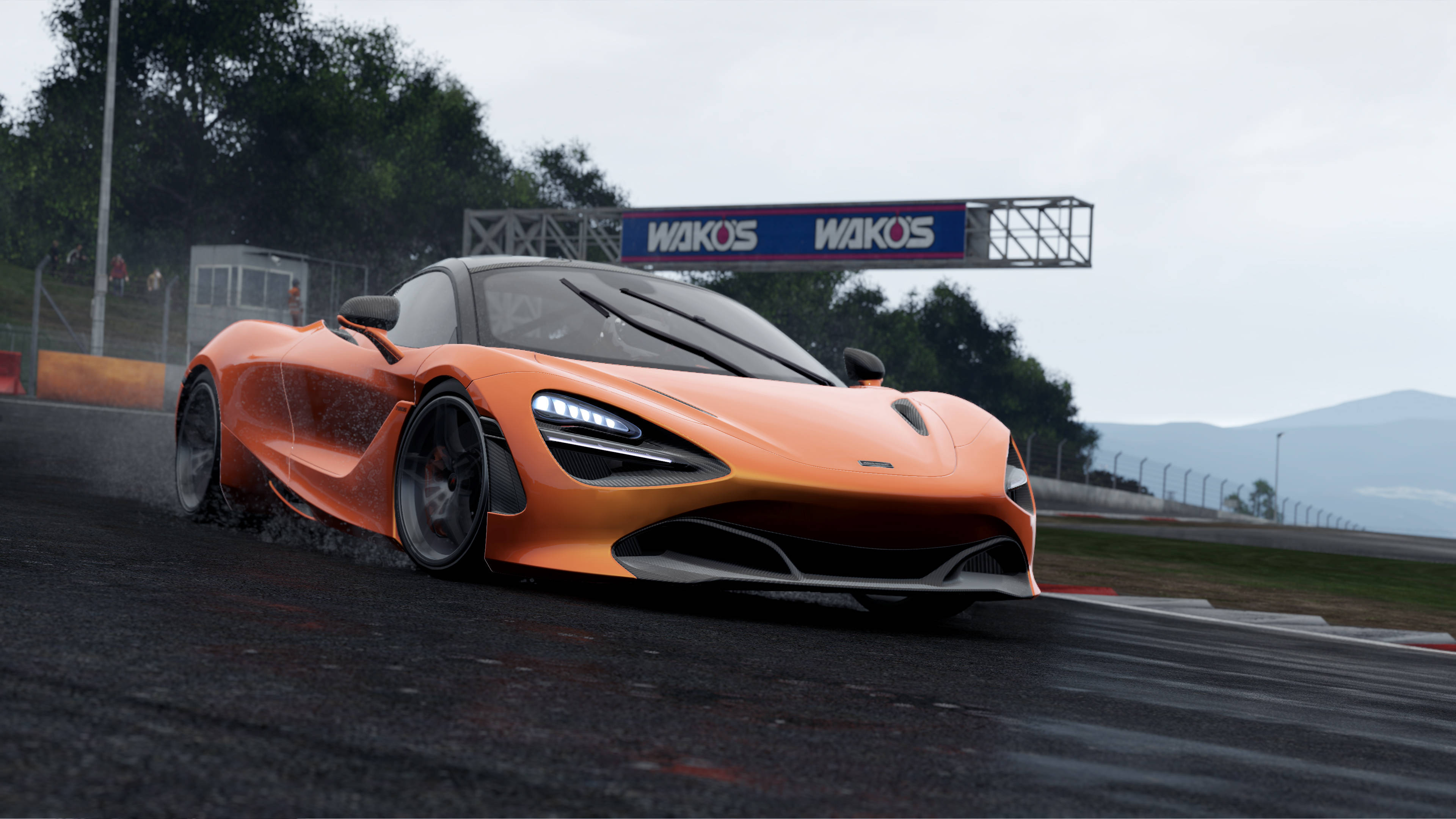 Project Cars 2 Kahel na McLaren Wallpaper