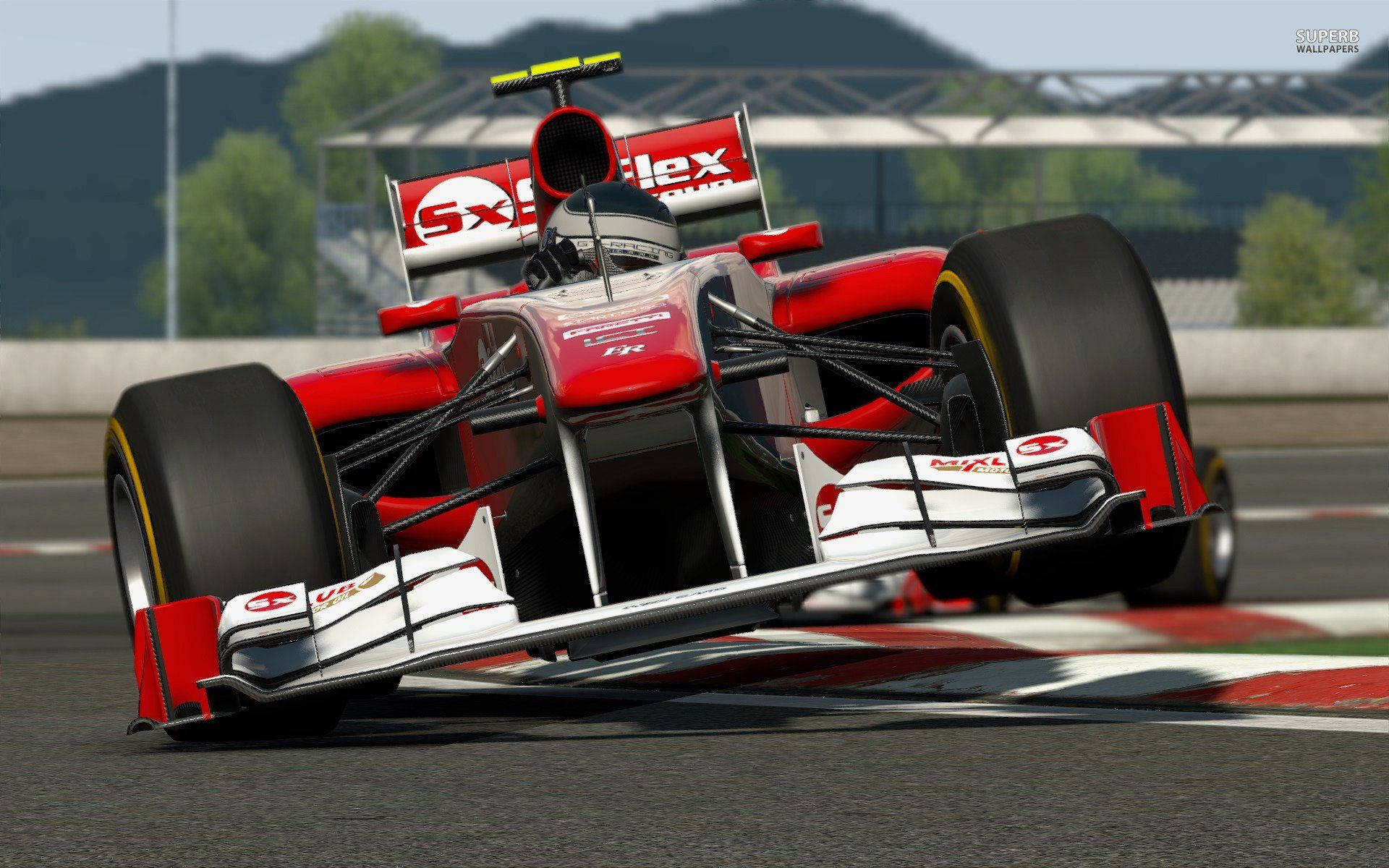 Project Cars 4K Pulang F1 Wallpaper