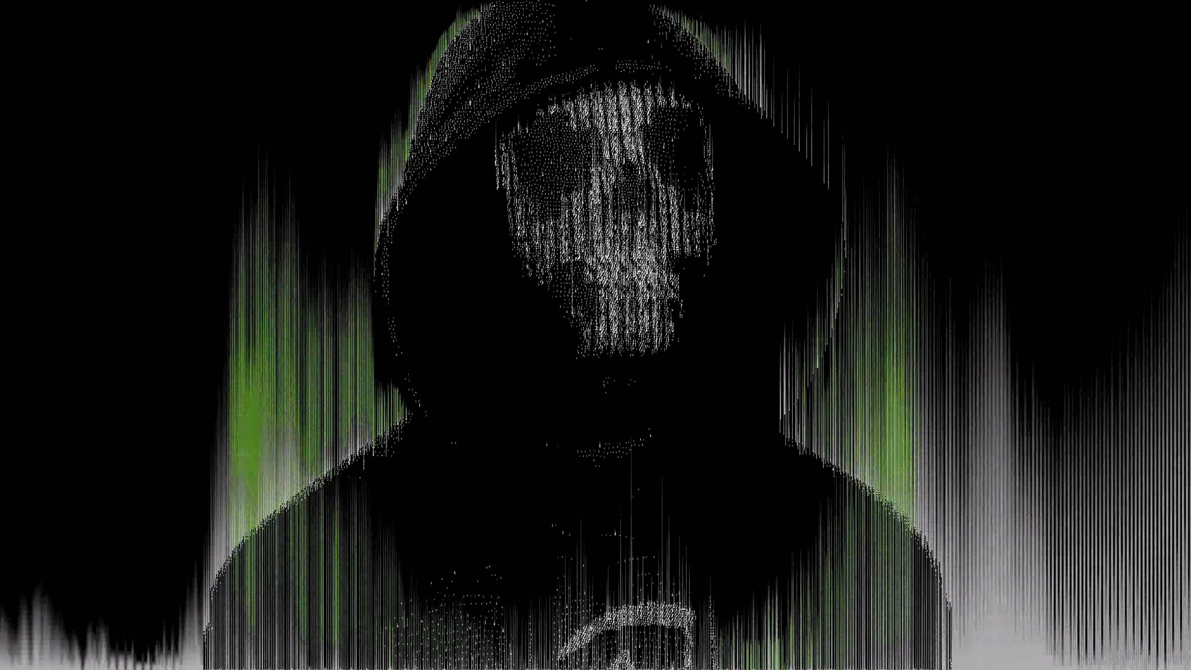 Prop skeleton na naka-black jacket Wallpaper