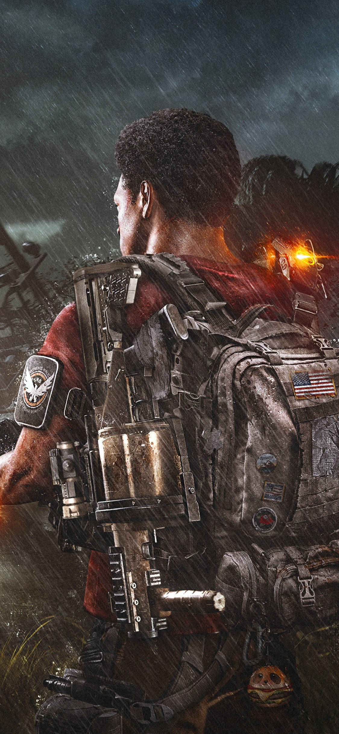 Protektahan ang iyong perimeter gamit ang The Division Phone Wallpaper