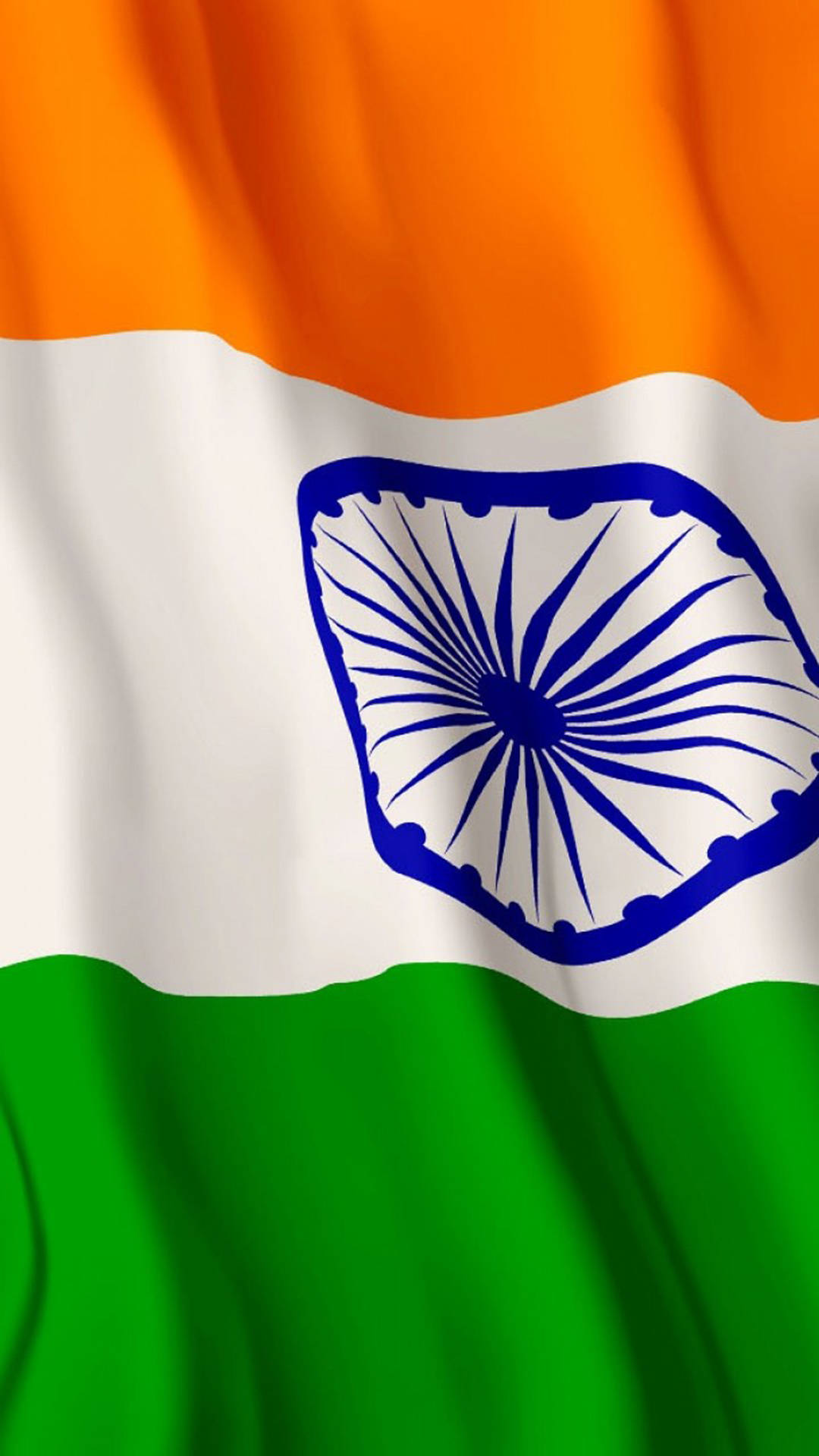 Proud Colors - Ang Kumakaway na Watawat ng India Wallpaper
