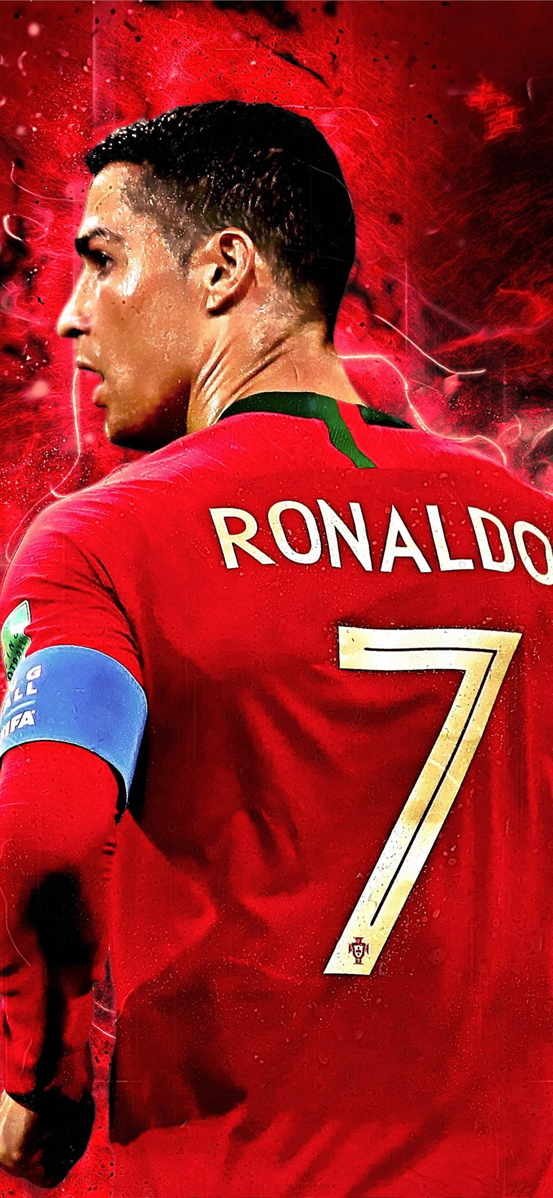 Pulang CR7 Cristiano Ronaldo iPhone Wallpaper
