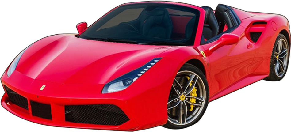 Pulang Ferrari Convertible Sports Car Wallpaper