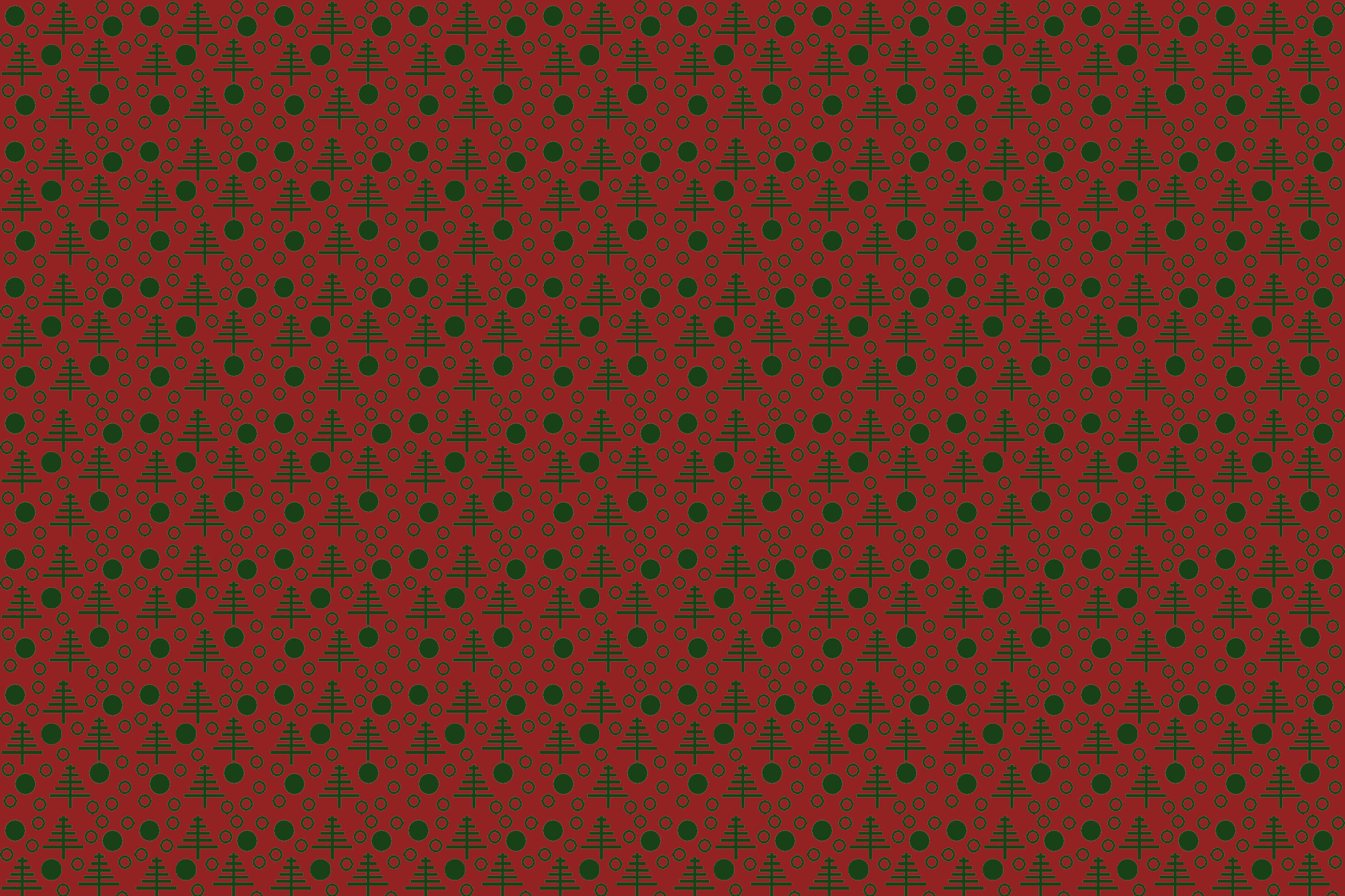 Pulang Pattern ng Pasko Wallpaper