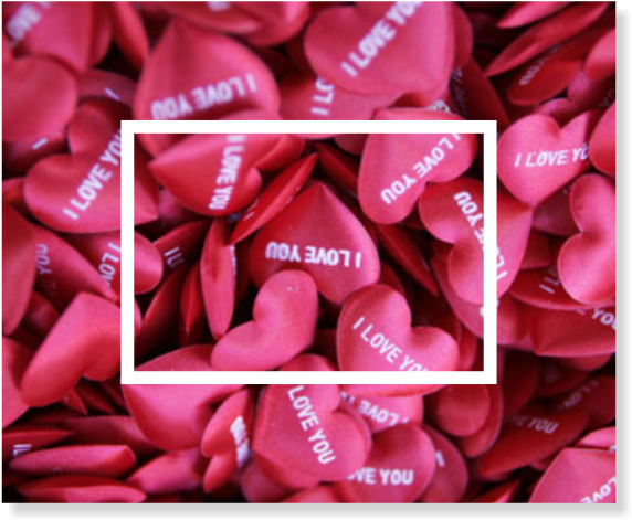 Pulang Puso I Love You Confetti Wallpaper
