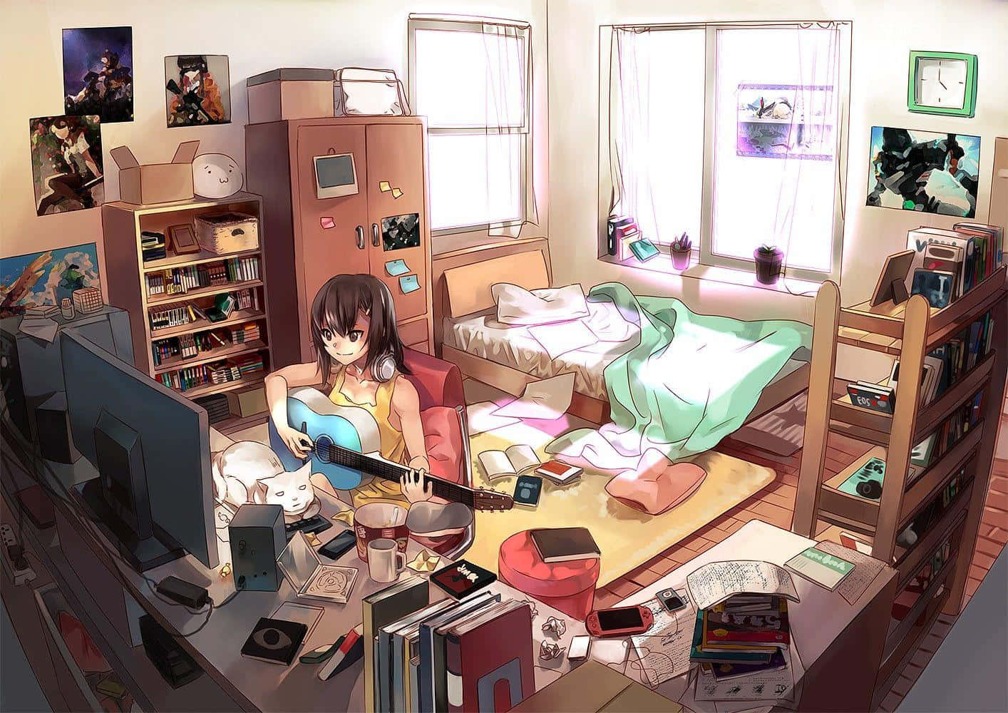 Pumasok sa Anime Room para sa Iyong Pinakamahusay na Karanasan sa Anime Wallpaper