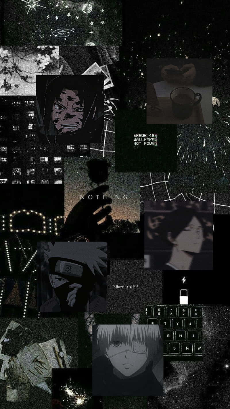 Pumasok sa madilim na mundo ng anime. Wallpaper