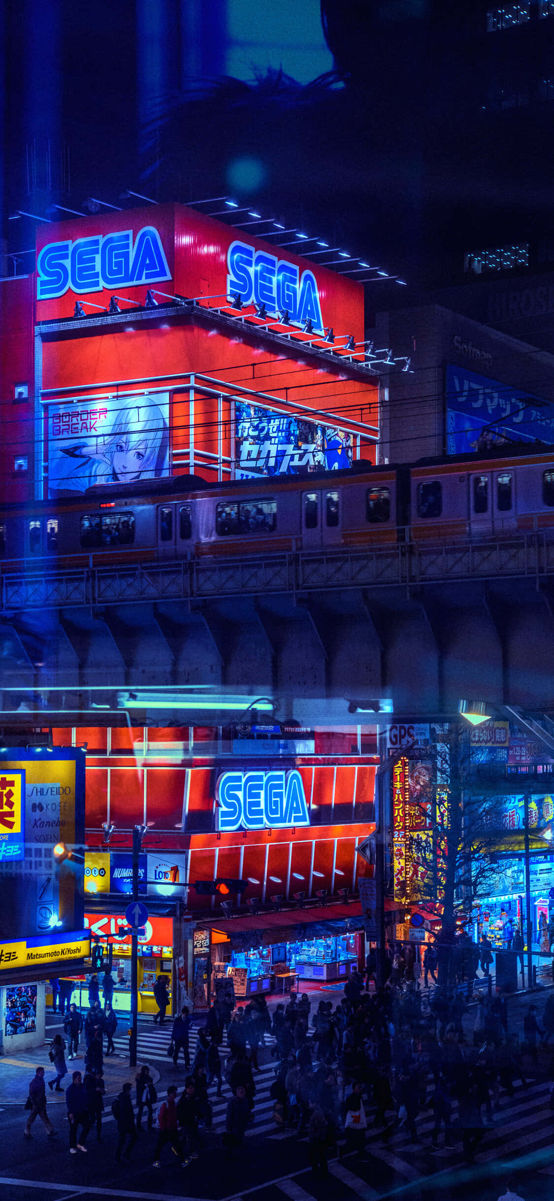 Pumasok sa mundo ng Anime City - isang panaginip na metropolis na puno ng pakikipagsapalaran! Wallpaper