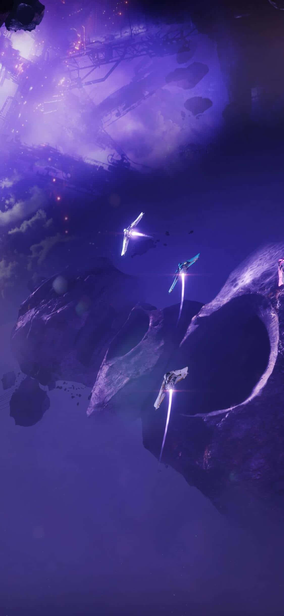 Pumasok sa mundo ng Destiny 2 kasama ang bagong iPhone Xs Wallpaper