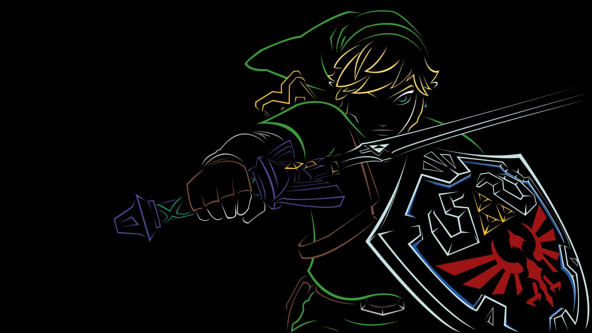 Pumasok sa mundo ng The Legend of Zelda Wallpaper
