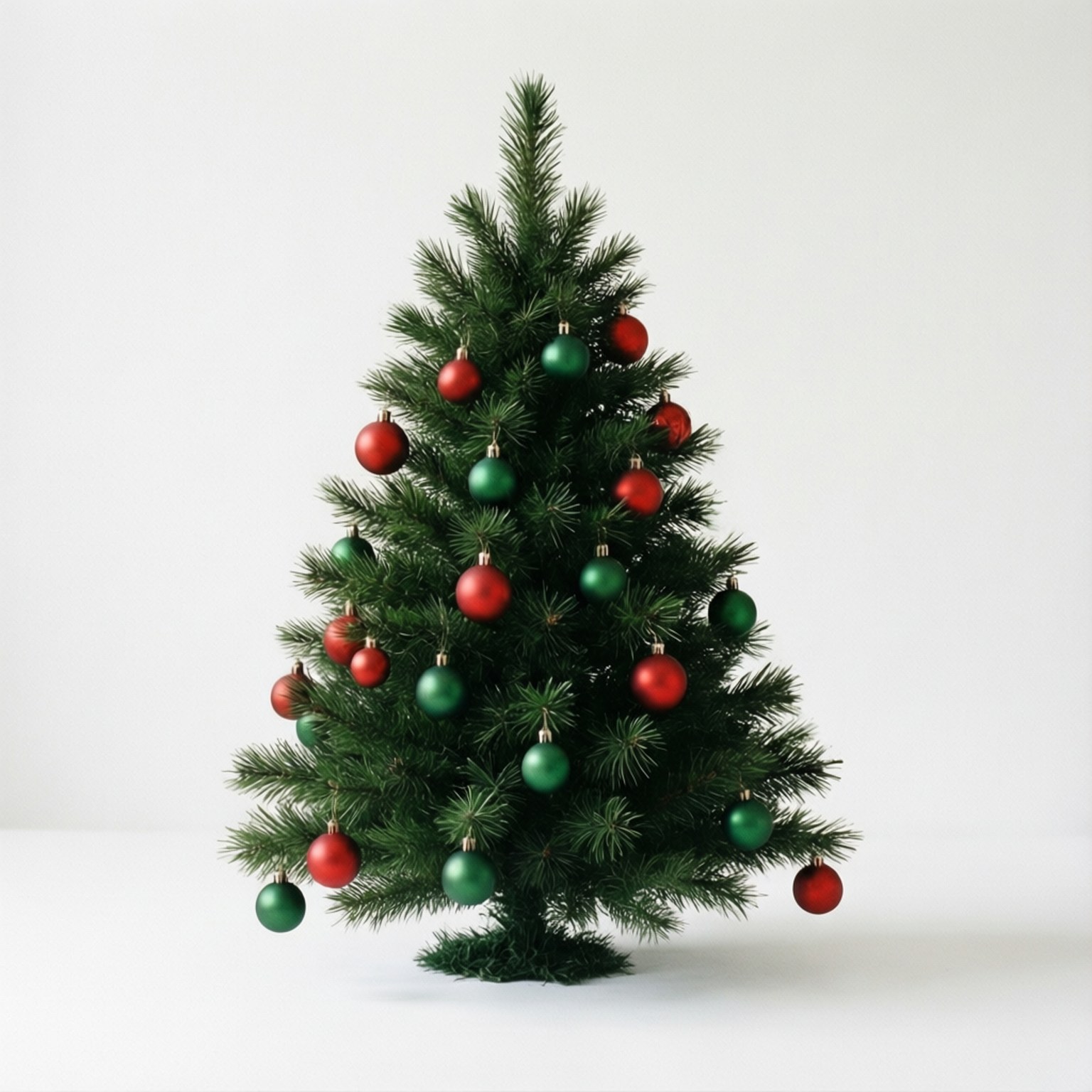 Punong Pasko na Minimalist Wallpaper