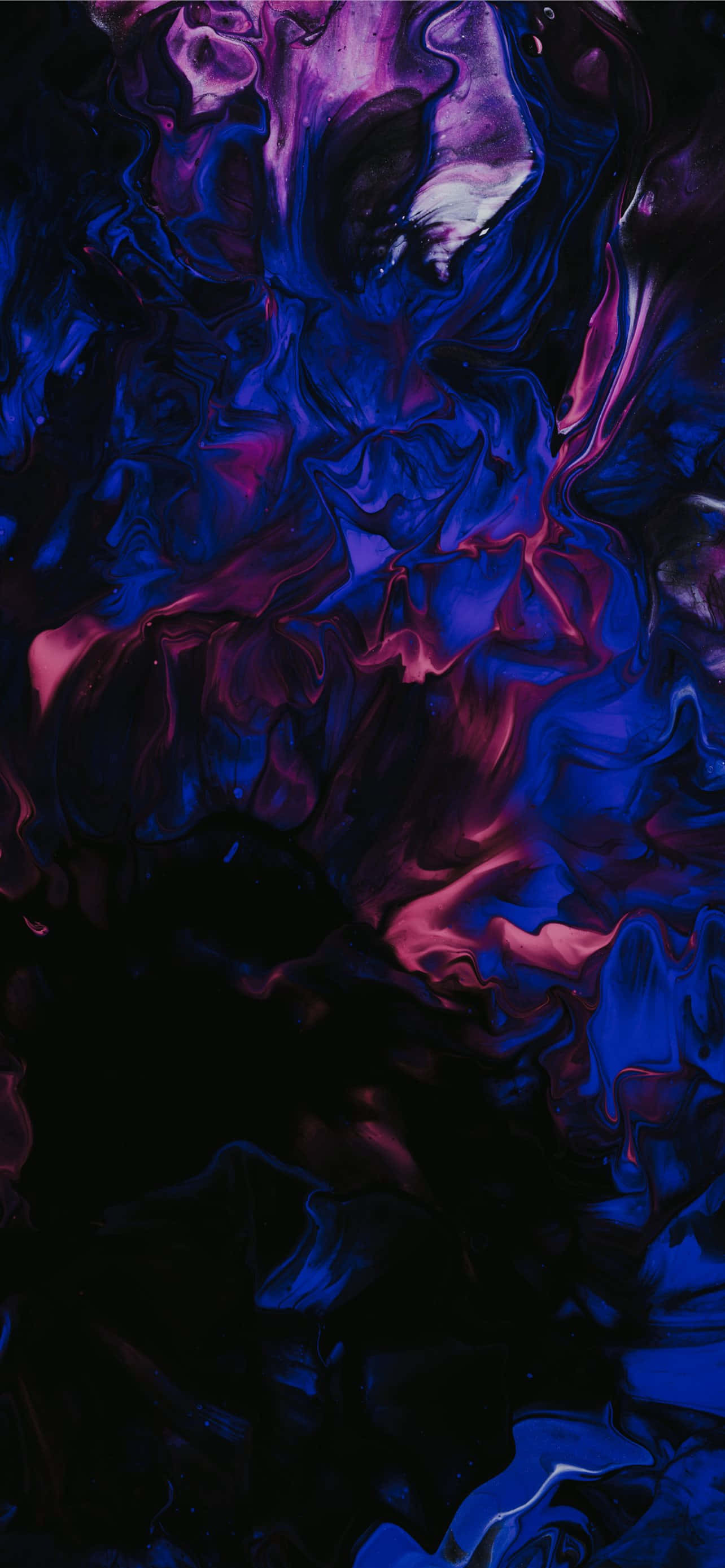 Purple And Black Fluid Background Wallpaper