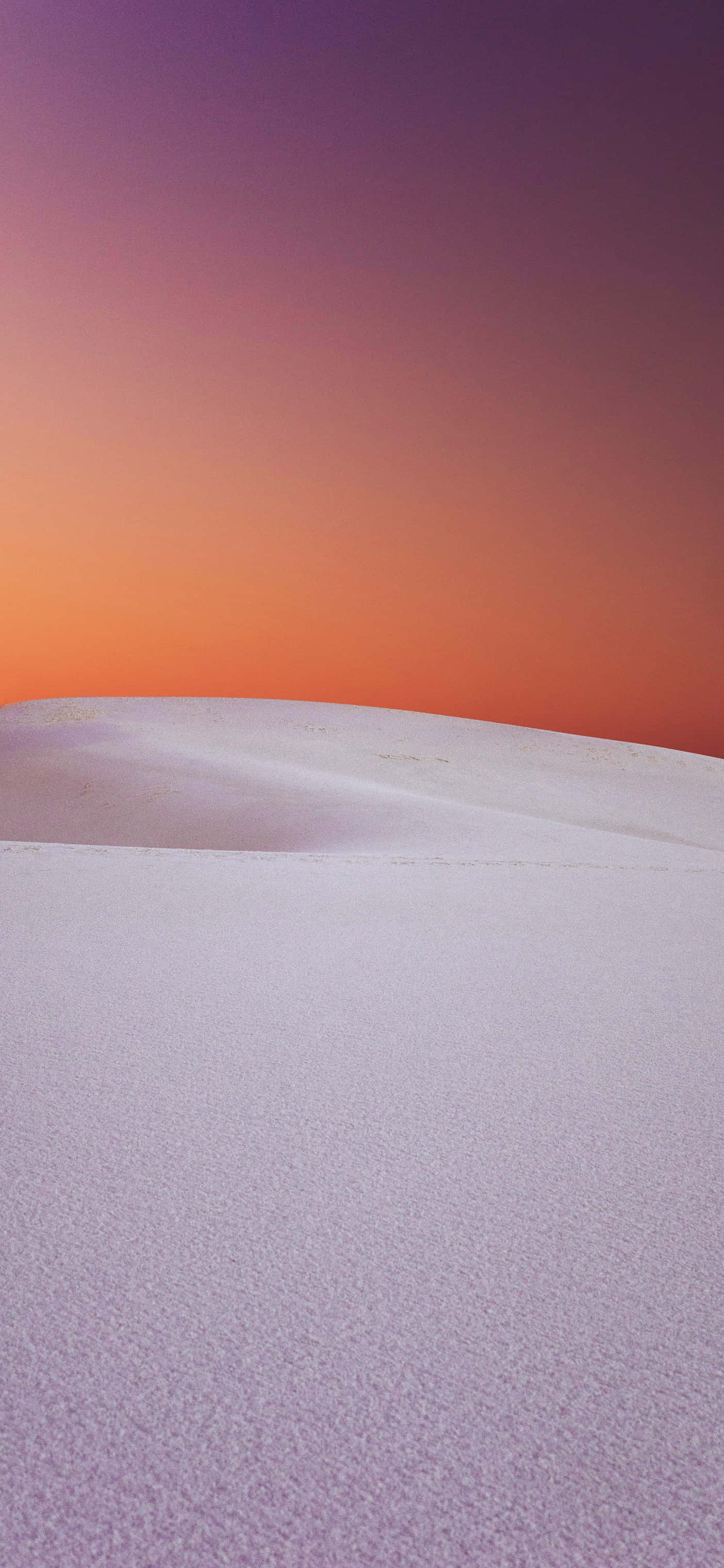 Purple Sunset Sky Ng Desert iPhone Wallpaper
