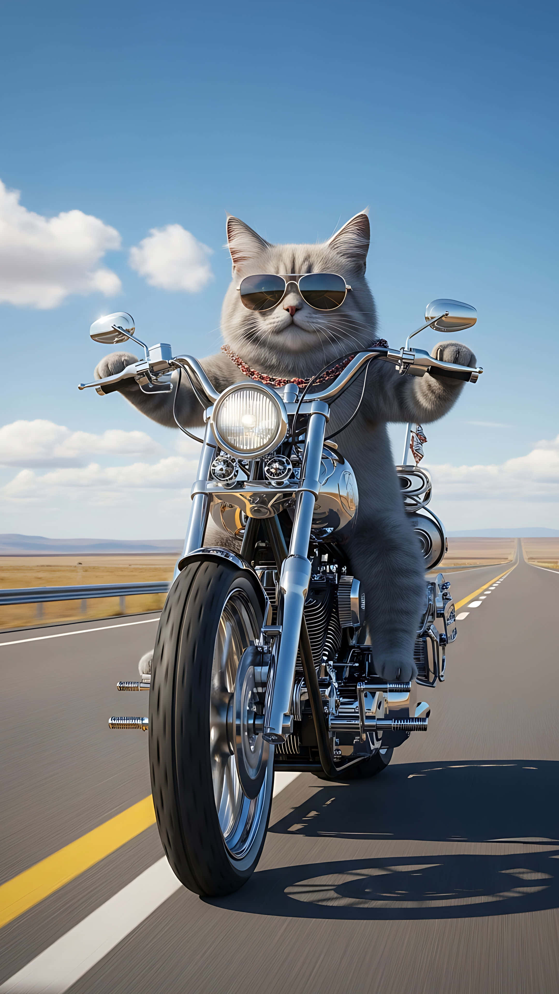 Pusang Biker Wallpaper