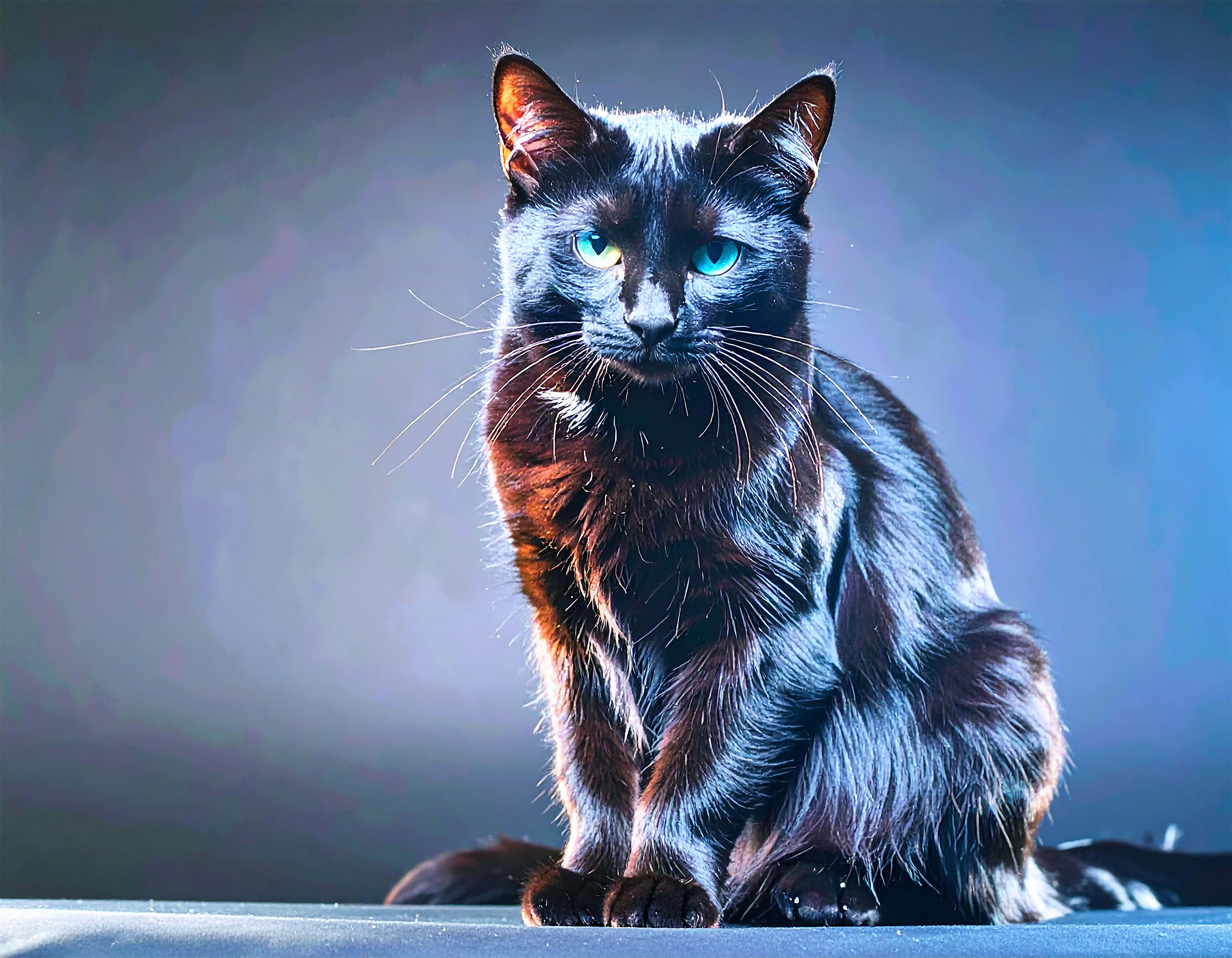 Pusang Hatinggabi Wallpaper