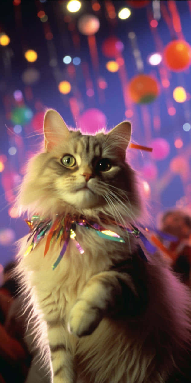 Pusang Nagdiriwang Pangkat.JPG Wallpaper