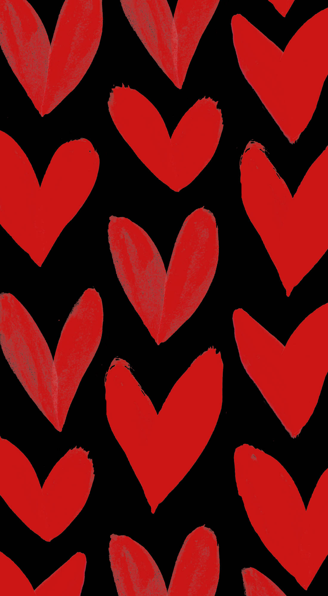 Pusong Hand Painted Aesthetic Wallpaper