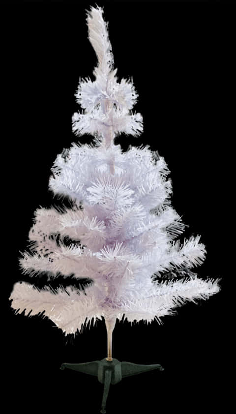 Puting Artipisyal na Puno ng Pasko Wallpaper