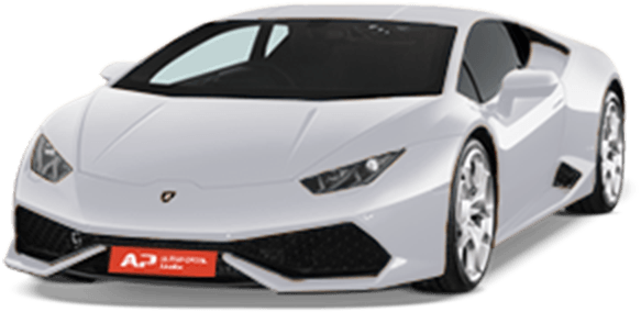 Puting Lamborghini Huracan Evo Profile View Wallpaper