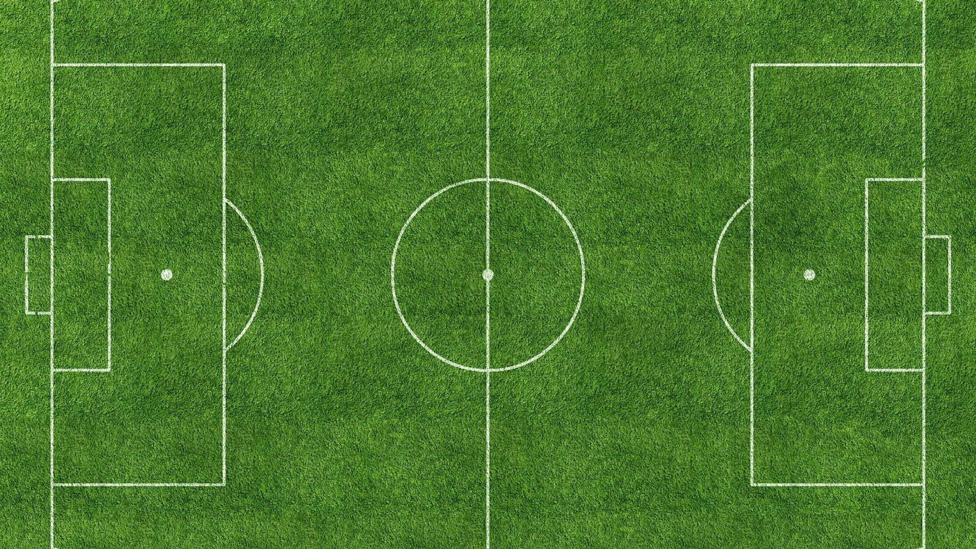 Puting Marka ng Football Field Wallpaper