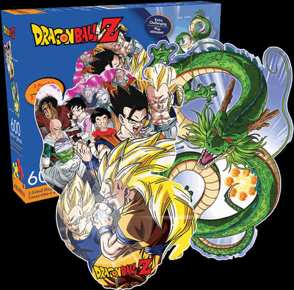Puzzle Packaging ng Dragon Ball Z Wallpaper