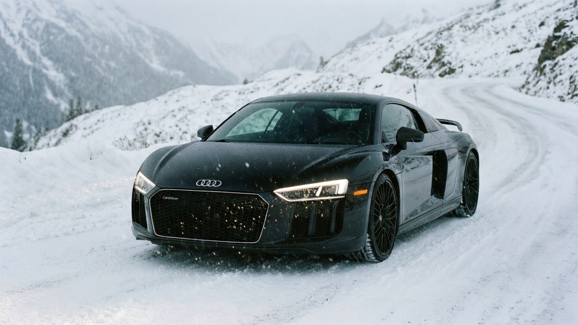 R8 na Niyebe Wallpaper