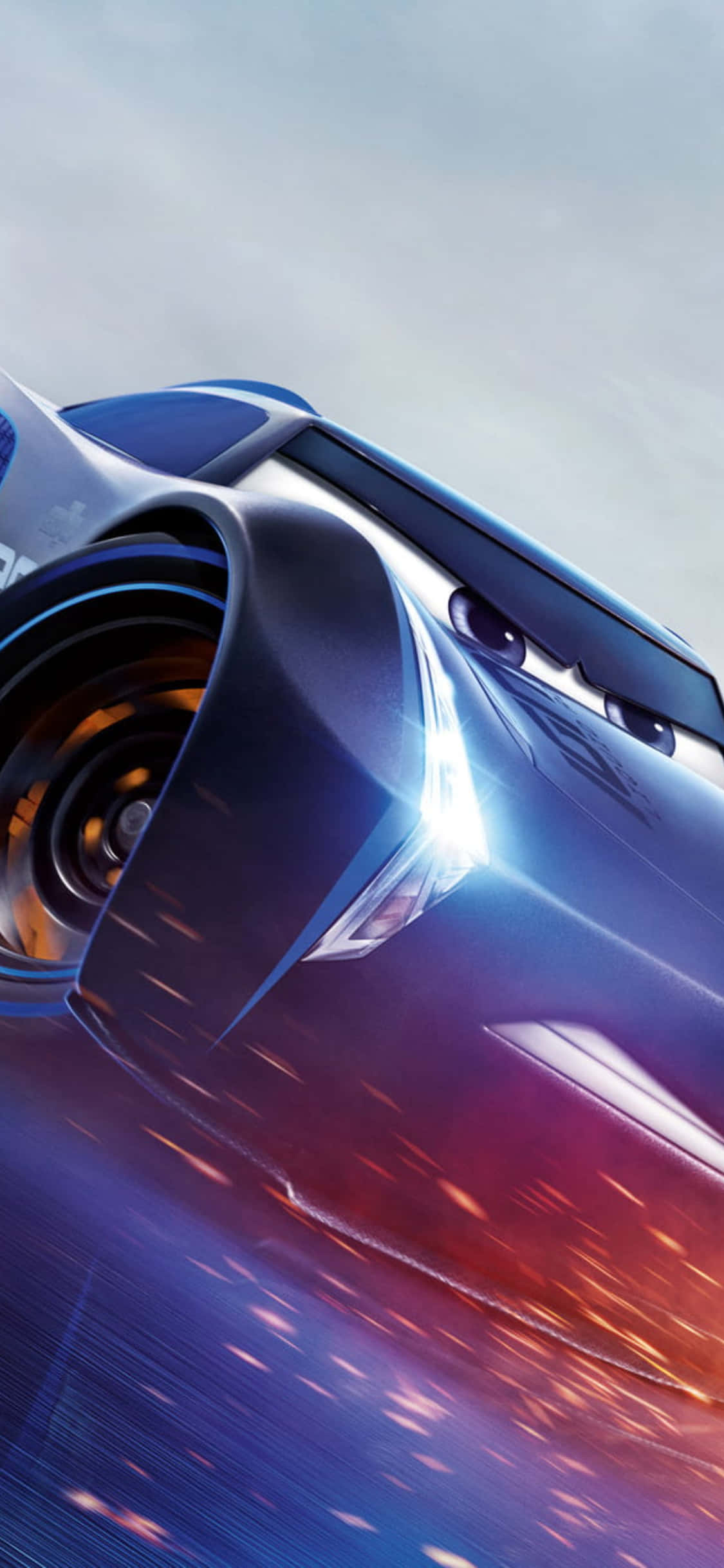 Racer Jackson Storm iPhone X Cars Background Wallpaper