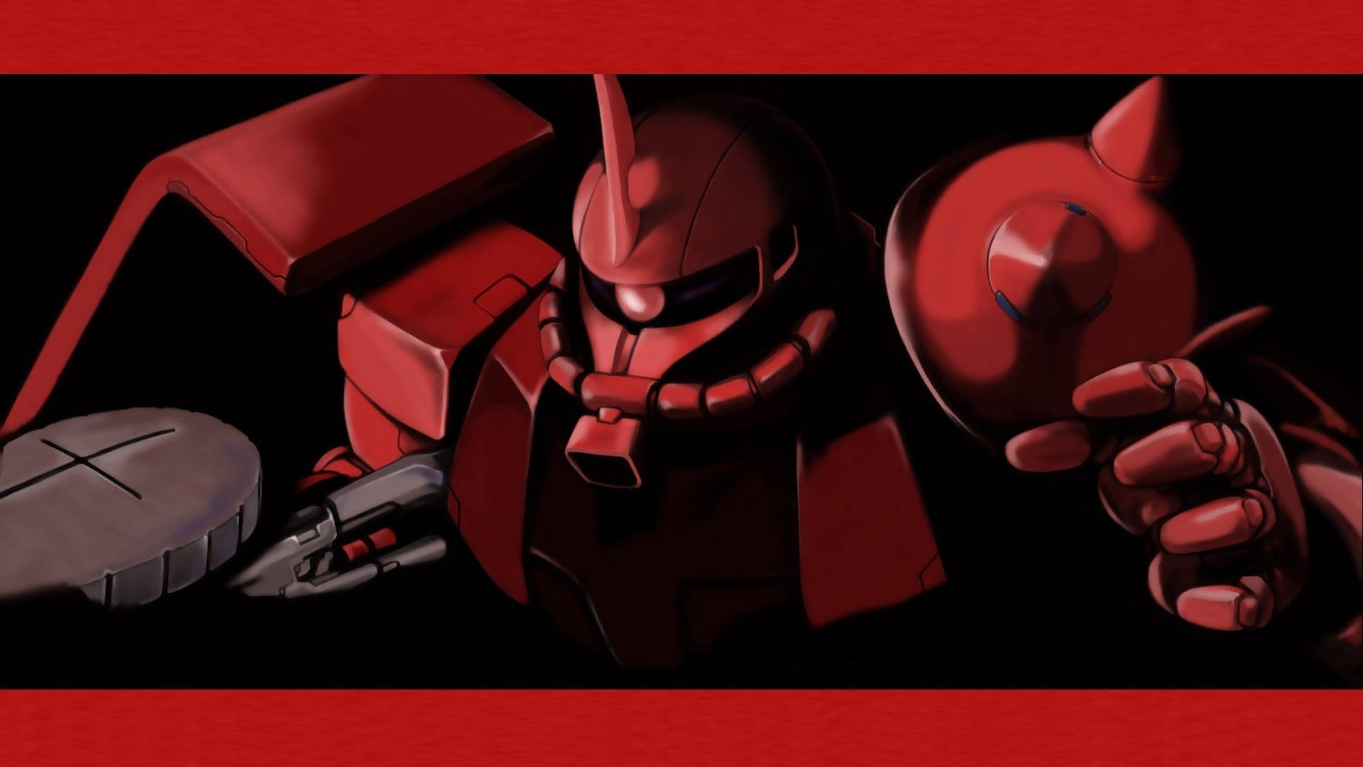 Red Aesthetic ng Mobile Suit Gundam Wallpaper