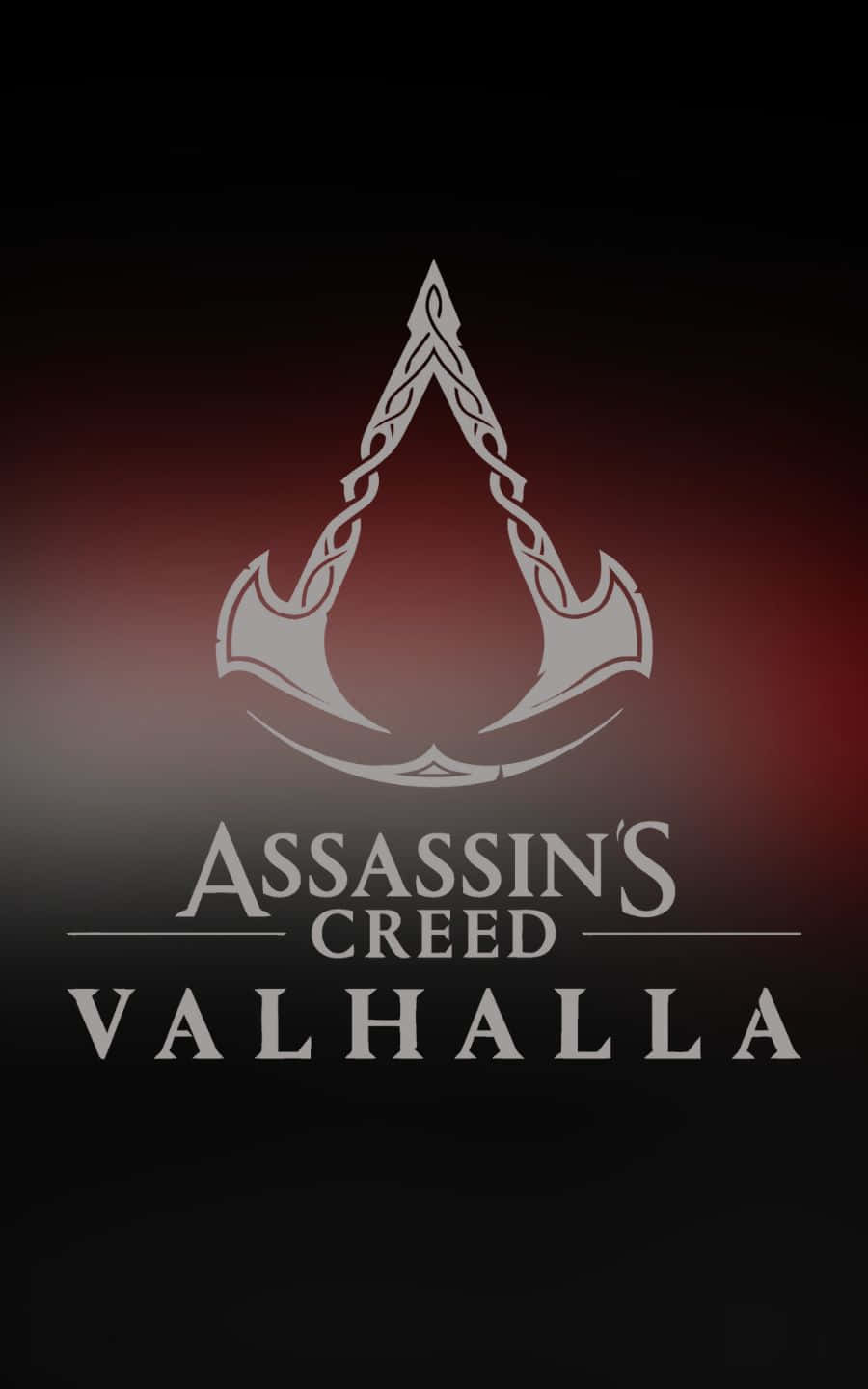 Red And Black 1440p Assassin's Creed Valhalla Background Wallpaper