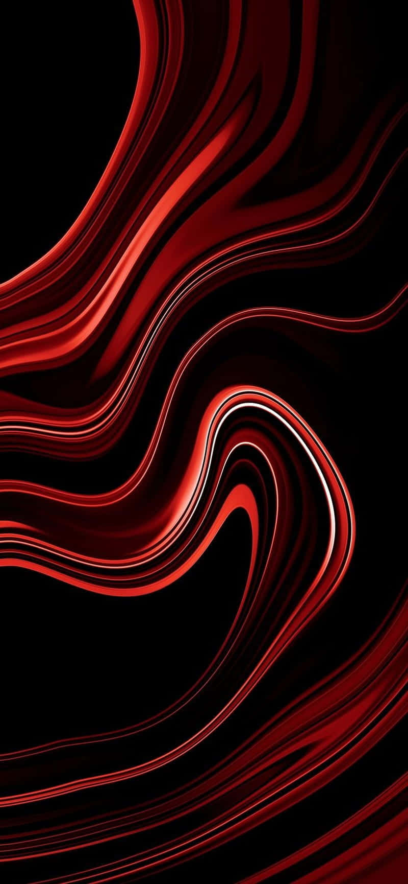 Pula at Itim na Swirls Background Illustration Wallpaper