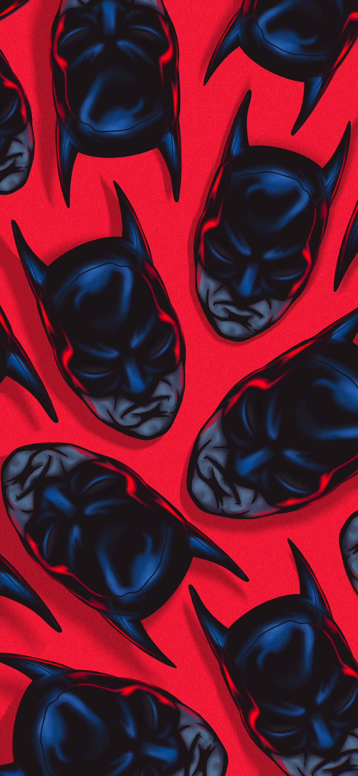 Red Batman Logo - Ipakita ang Imong Gugma para sa Tigbantay sa Gotham Wallpaper