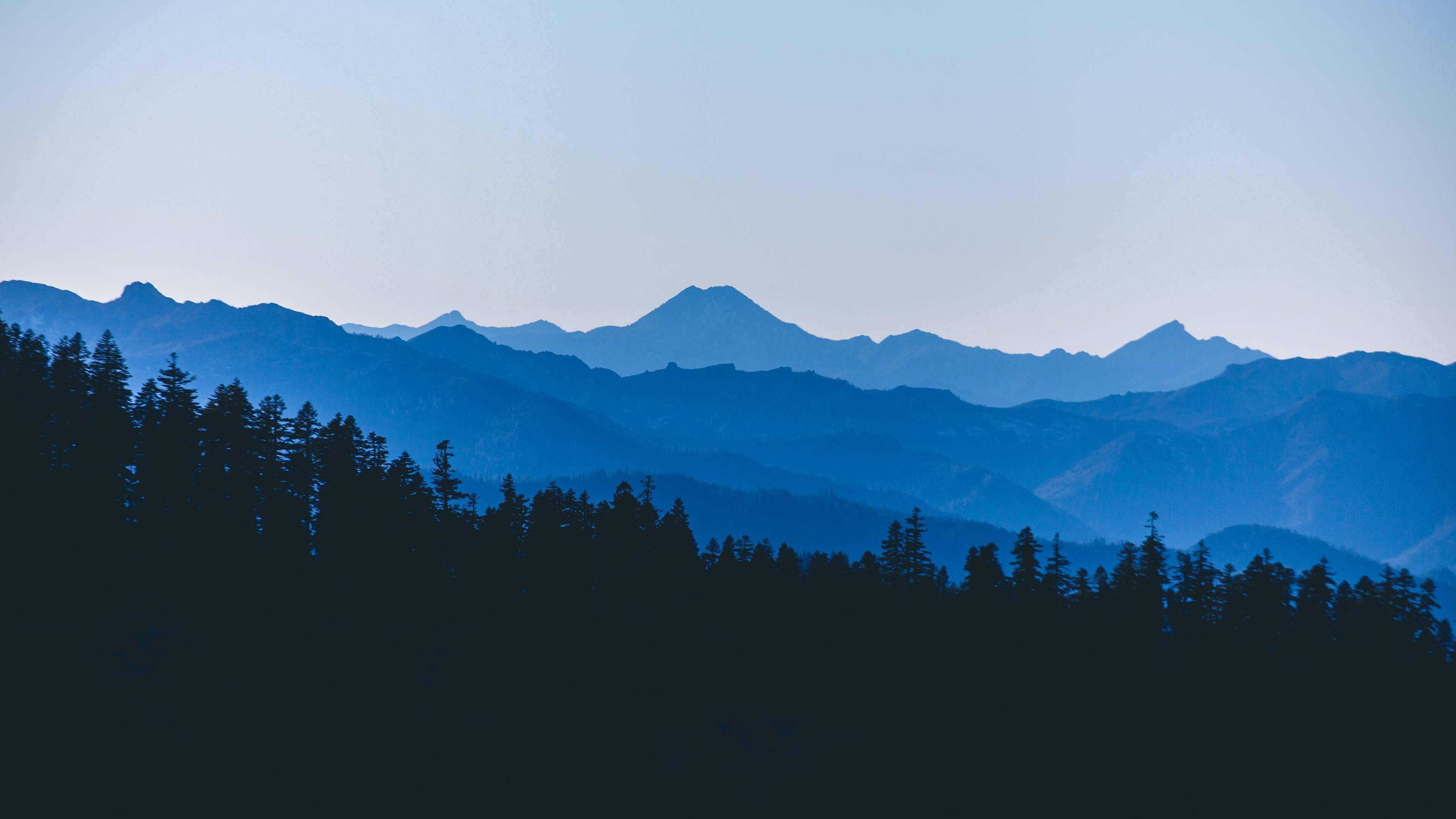 Red Buttes Wilderness Maaliwalas na Langit Wallpaper