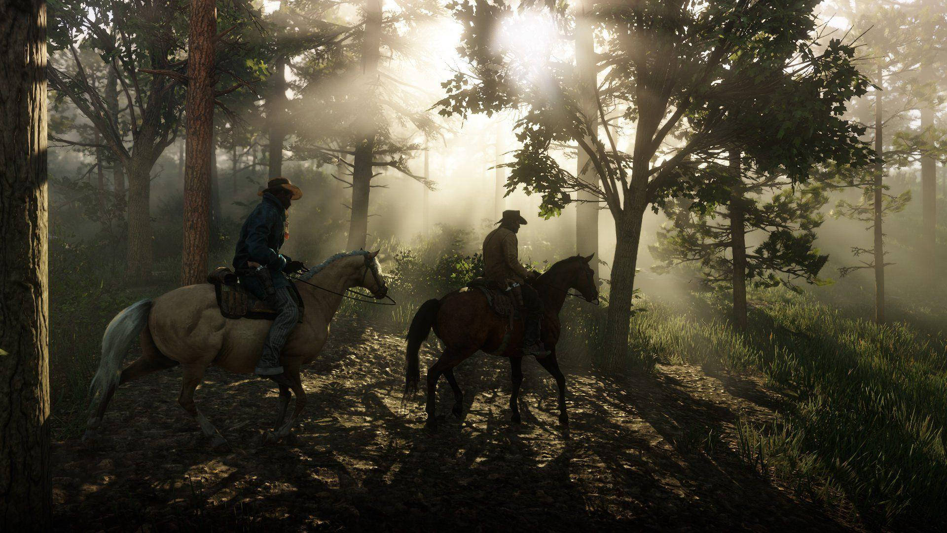 Red Dead Redemption 2 4K Paglalakbay Wallpaper