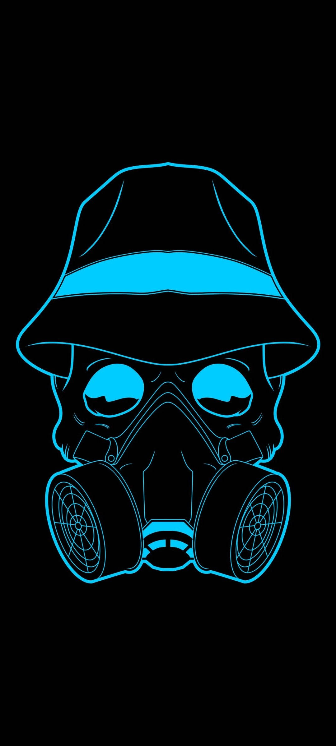 Redmi Note 10 Gas Mask Wallpaper