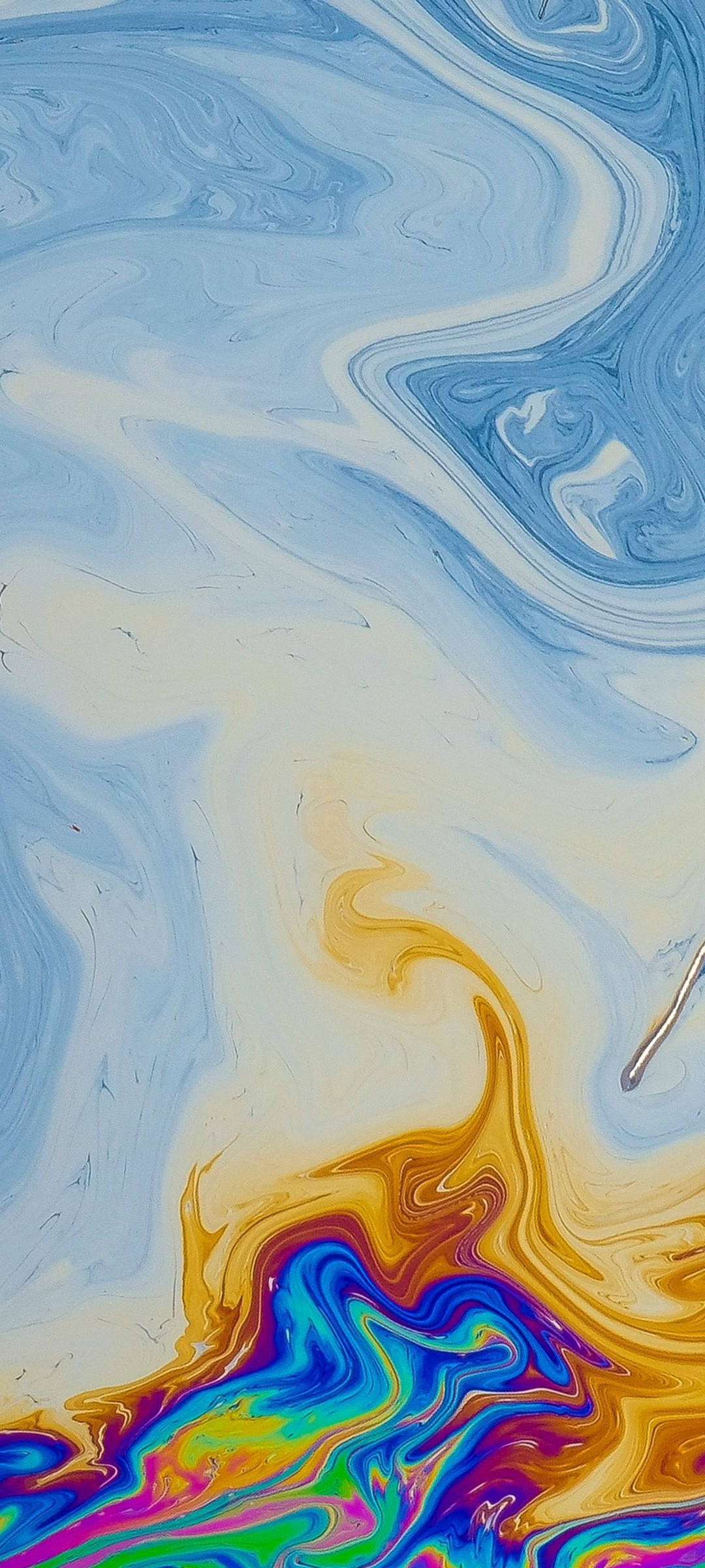 Redmi Note 10 Makulay na Langis sa Tubig Wallpaper