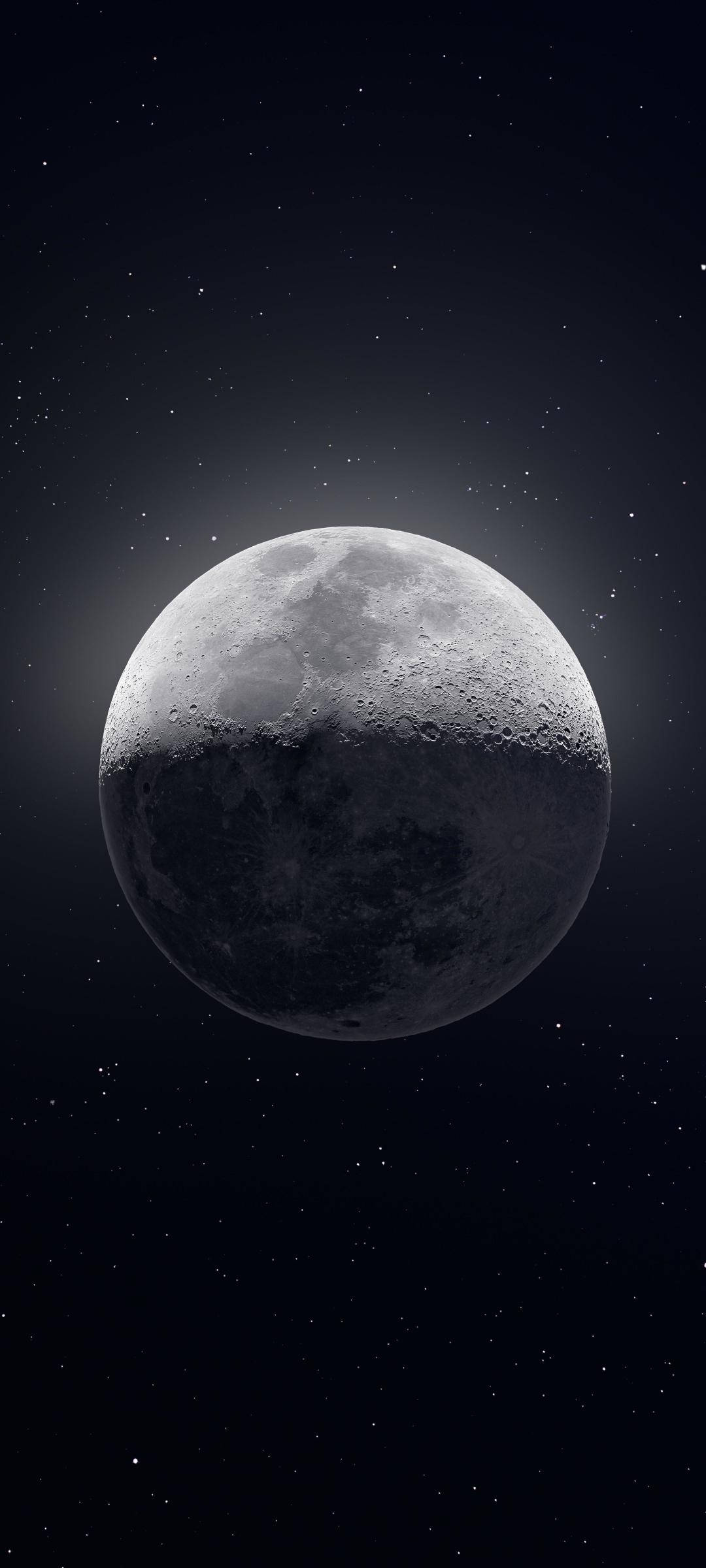 Redmi Note 10 Malapit na Tanaw ng Buwan Wallpaper