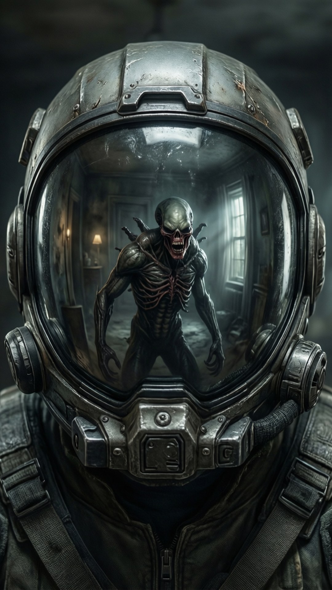 Refleksyon ng Helmet Wallpaper