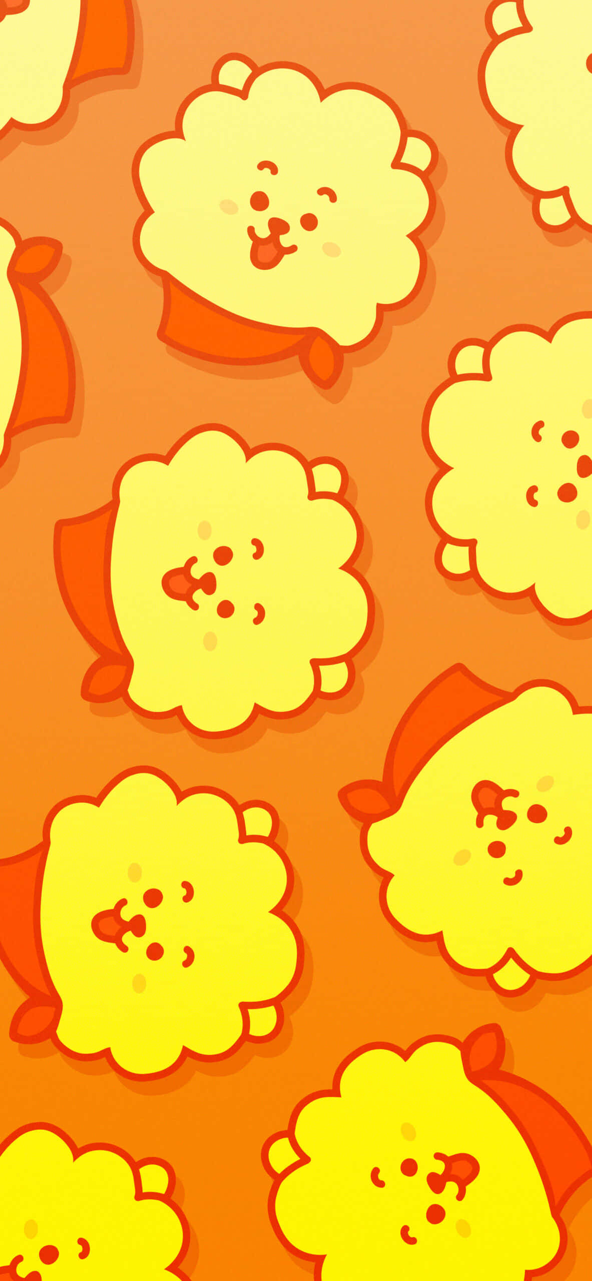 Relax kasama si Bt21 Wallpaper