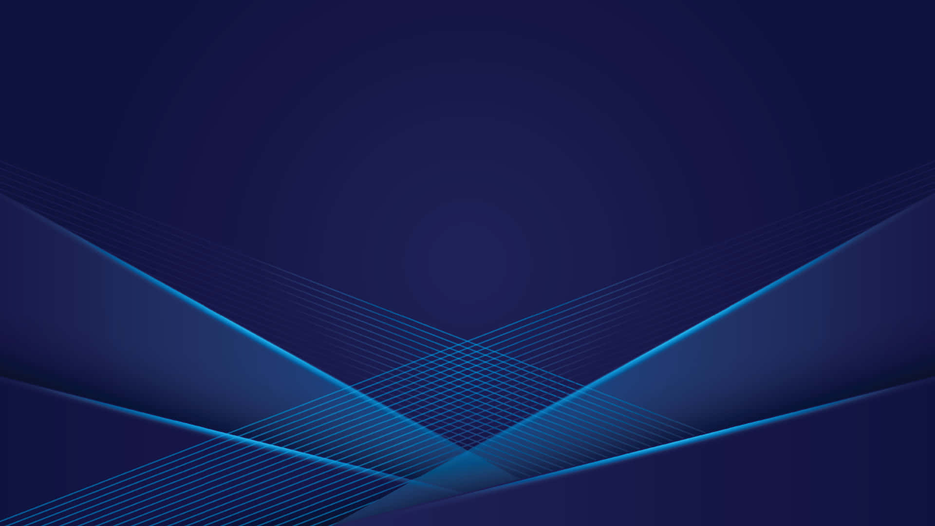 Repleksyon ng Asul na Abstrak na Kulay Wallpaper