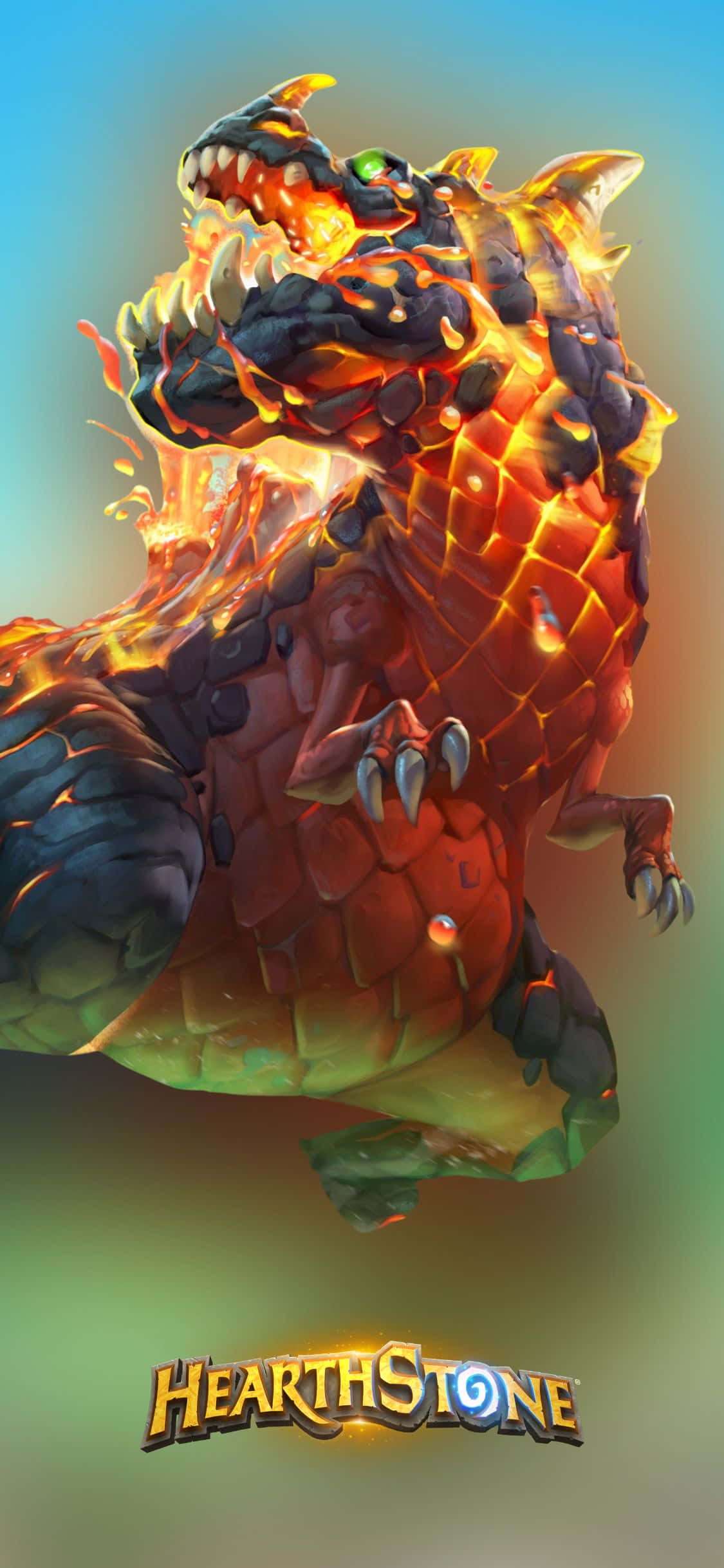 Reptile Creature iPhone XS Hearthstone Background Wallpaper