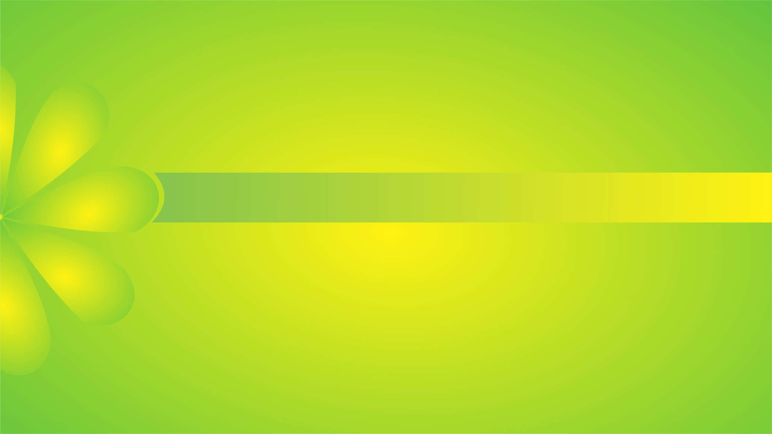 Ribbon ng Bulaklak sa Light Green na Background Wallpaper