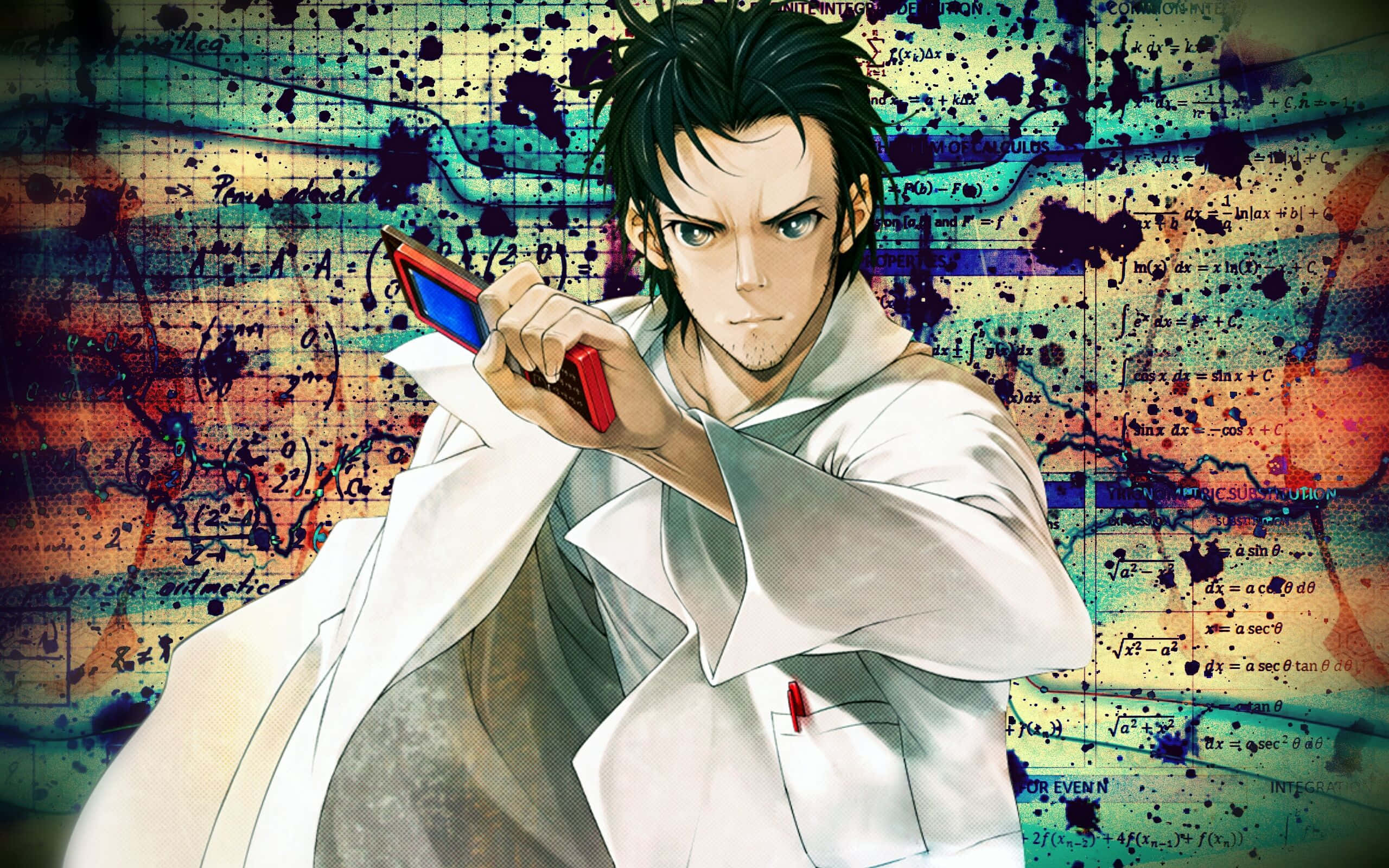 Rintaro Okabe - ang Ekcentrikong Siyentipiko ng Steins;Gate Wallpaper