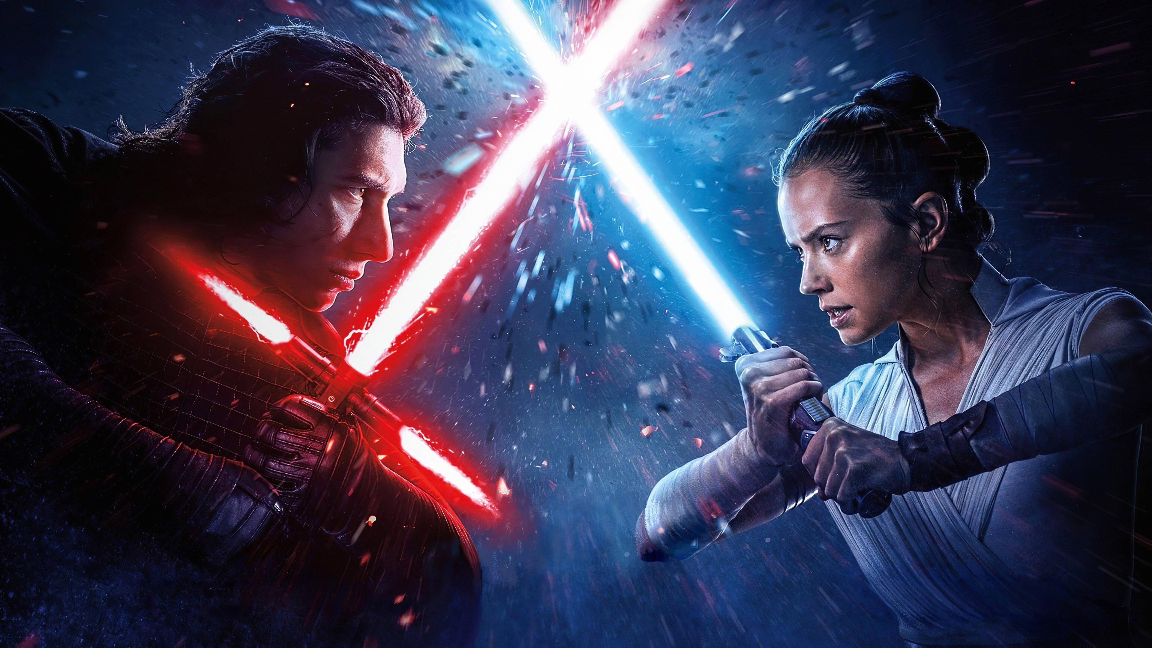 Rise Of Skywalker Ren Rey Sagupa Wallpaper