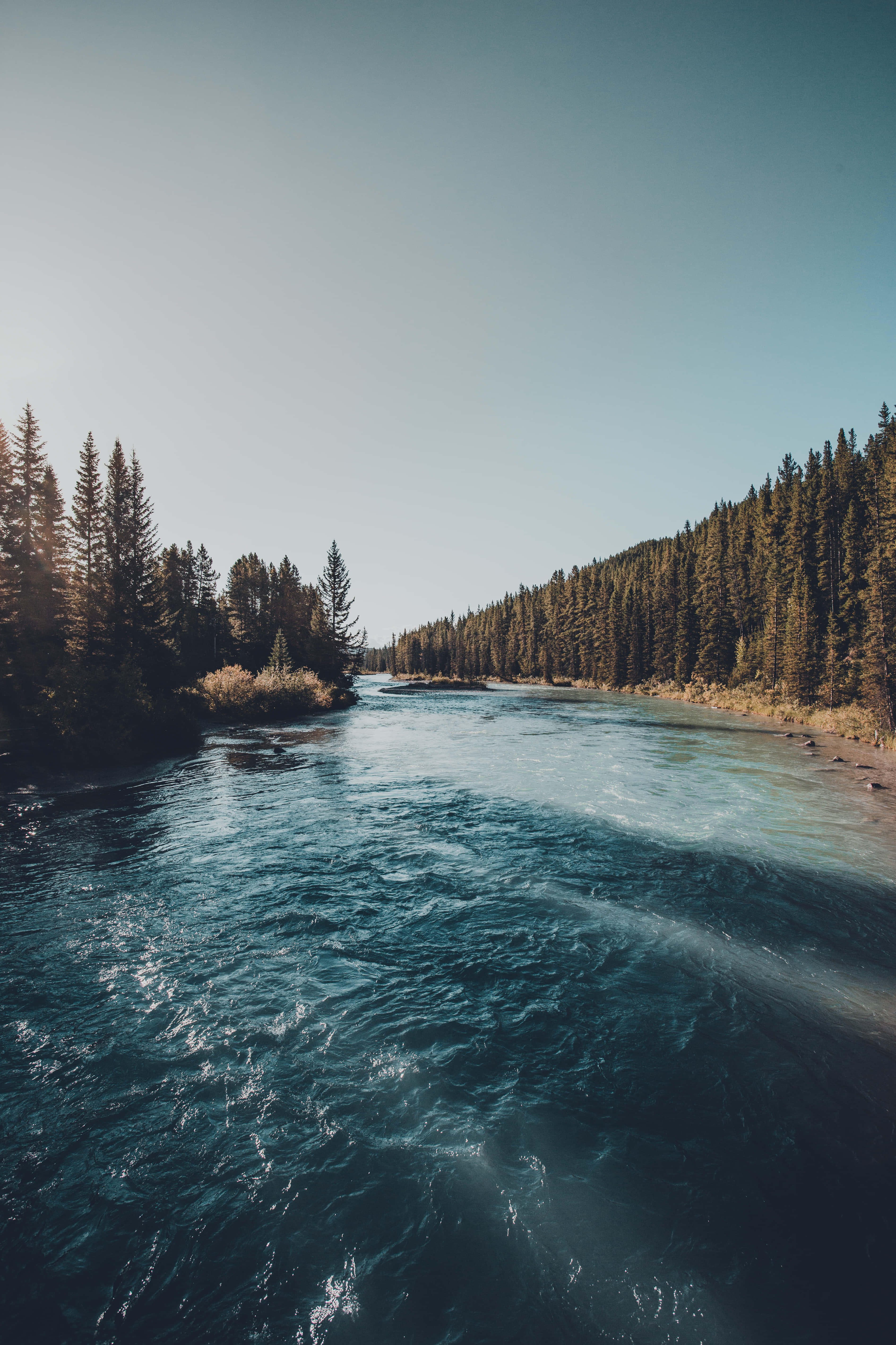 river background Wallpaper