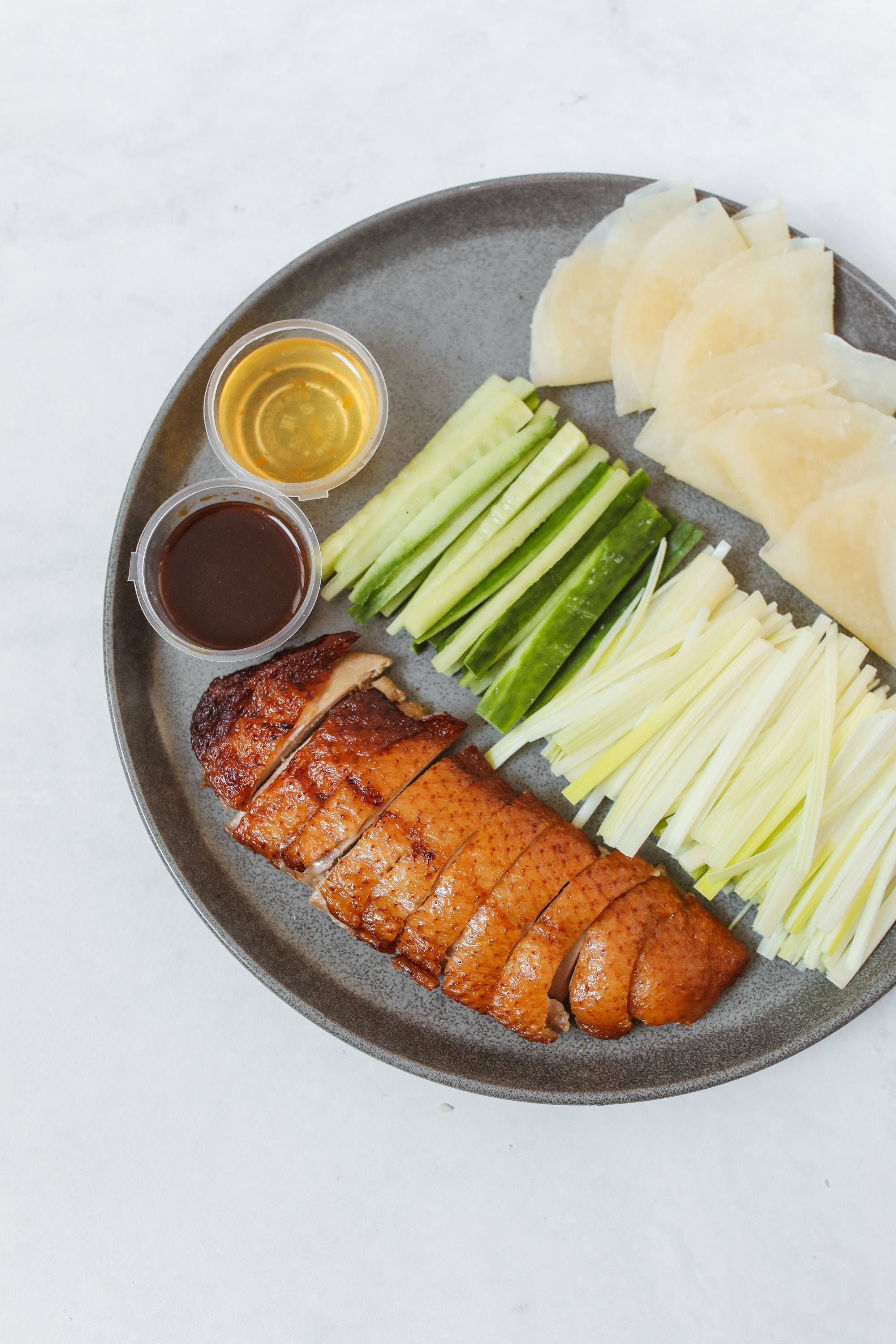 Roasted Peking Duck Na May Slated Sweet Ginger Wallpaper