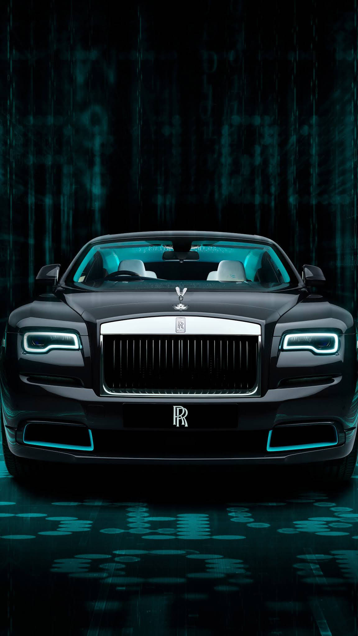 Rolls-Royce Wraith 4K Futuristiko na Estetiko Wallpaper