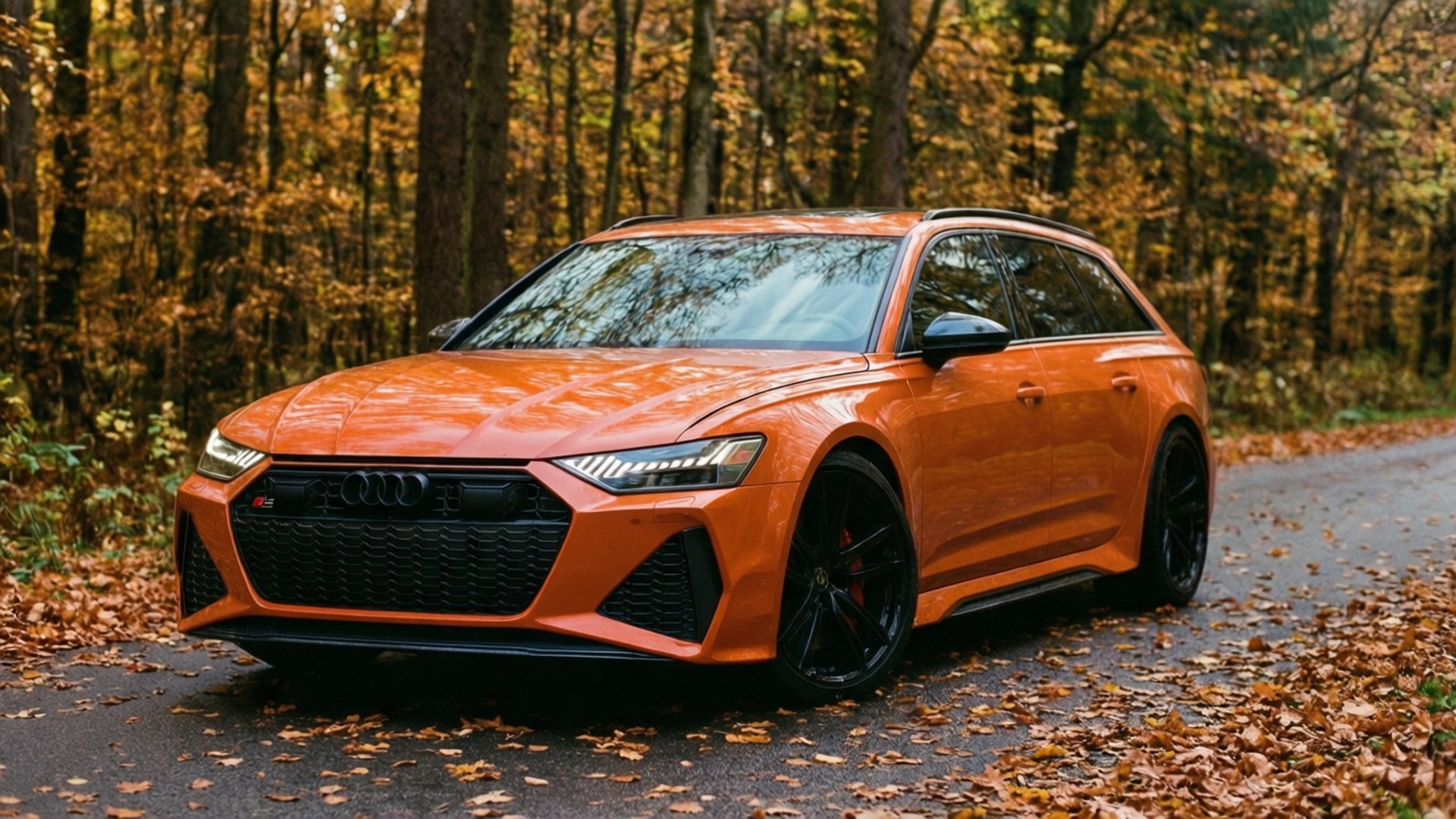 RS6 ng Taglagas Wallpaper