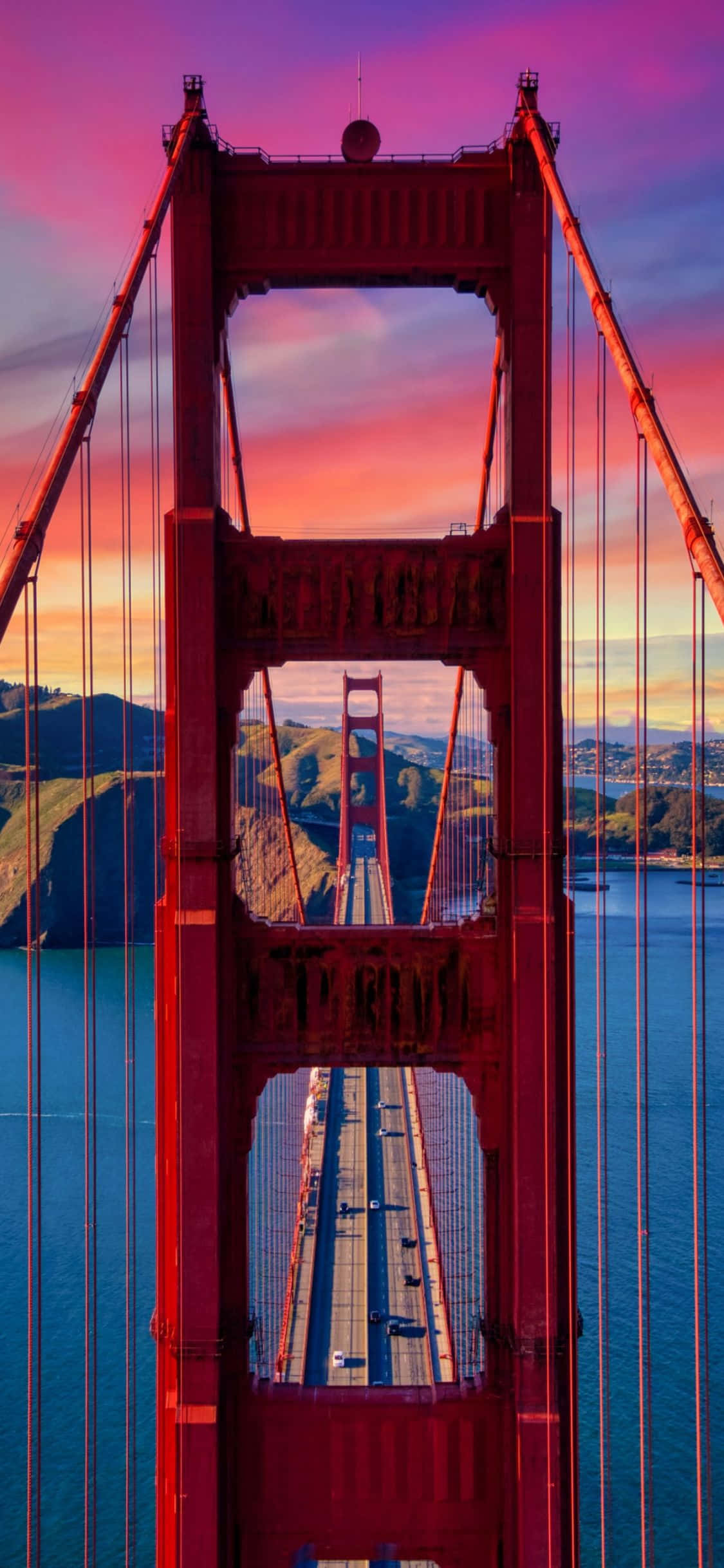 Sabihin hello sa California gamit ang iPhone Xs Wallpaper