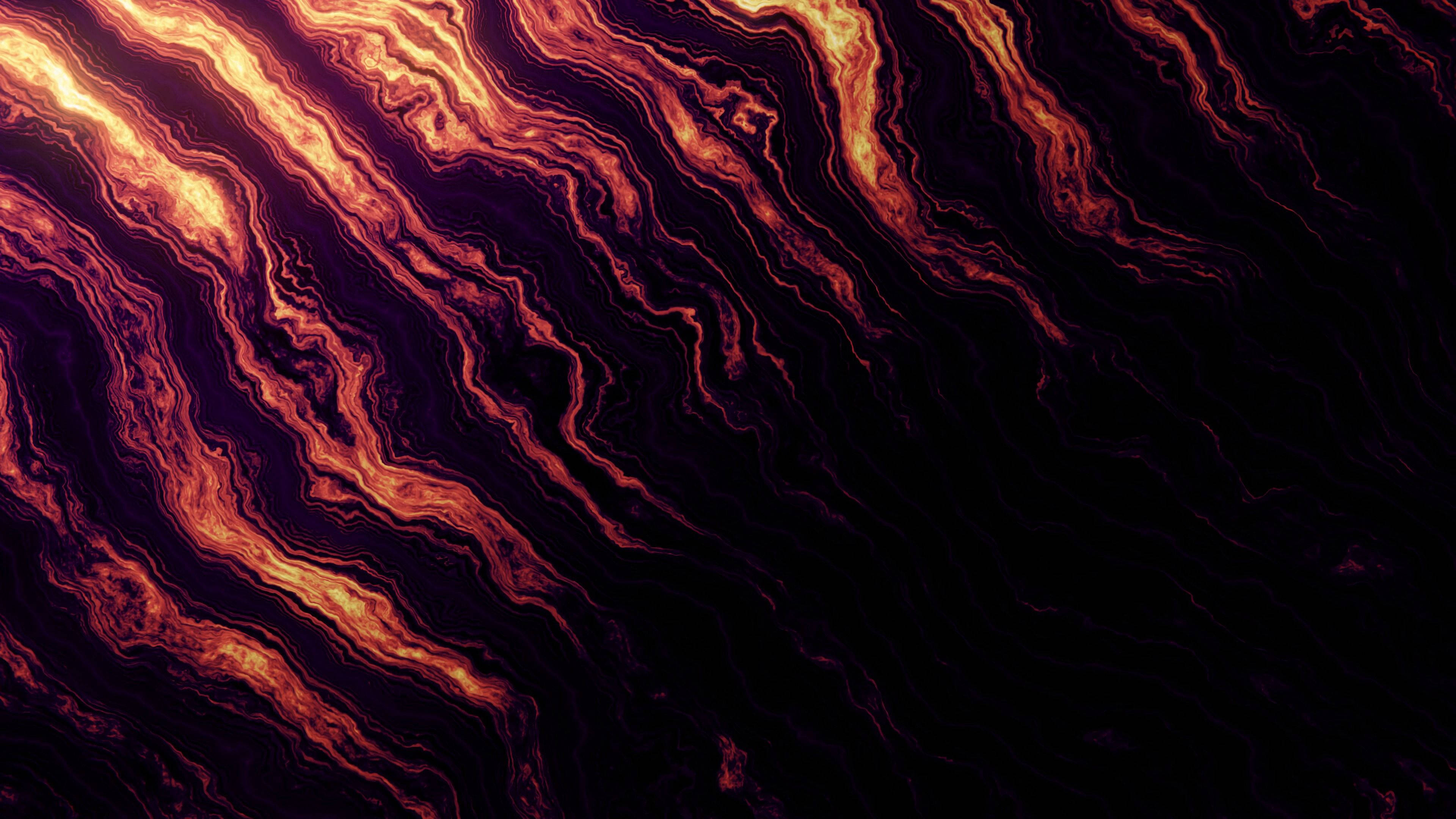 Saganang dilaw na alon na sinisinagan ng araw Wallpaper